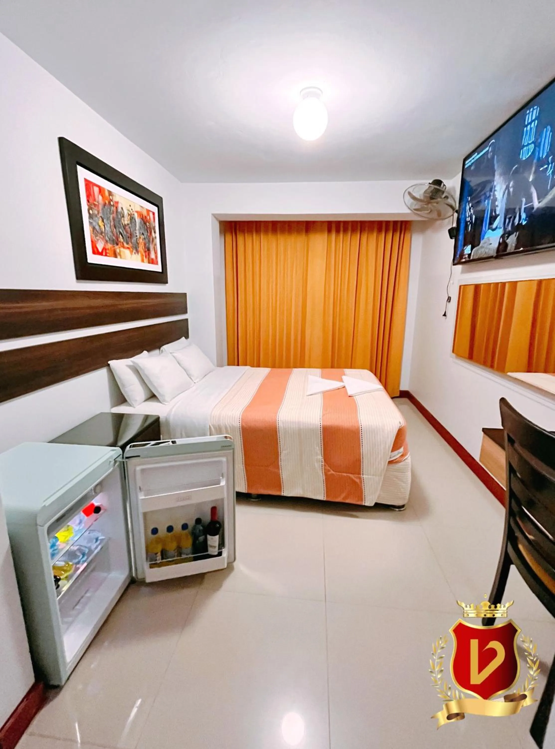 Bed in Veneccia Gold Hotel