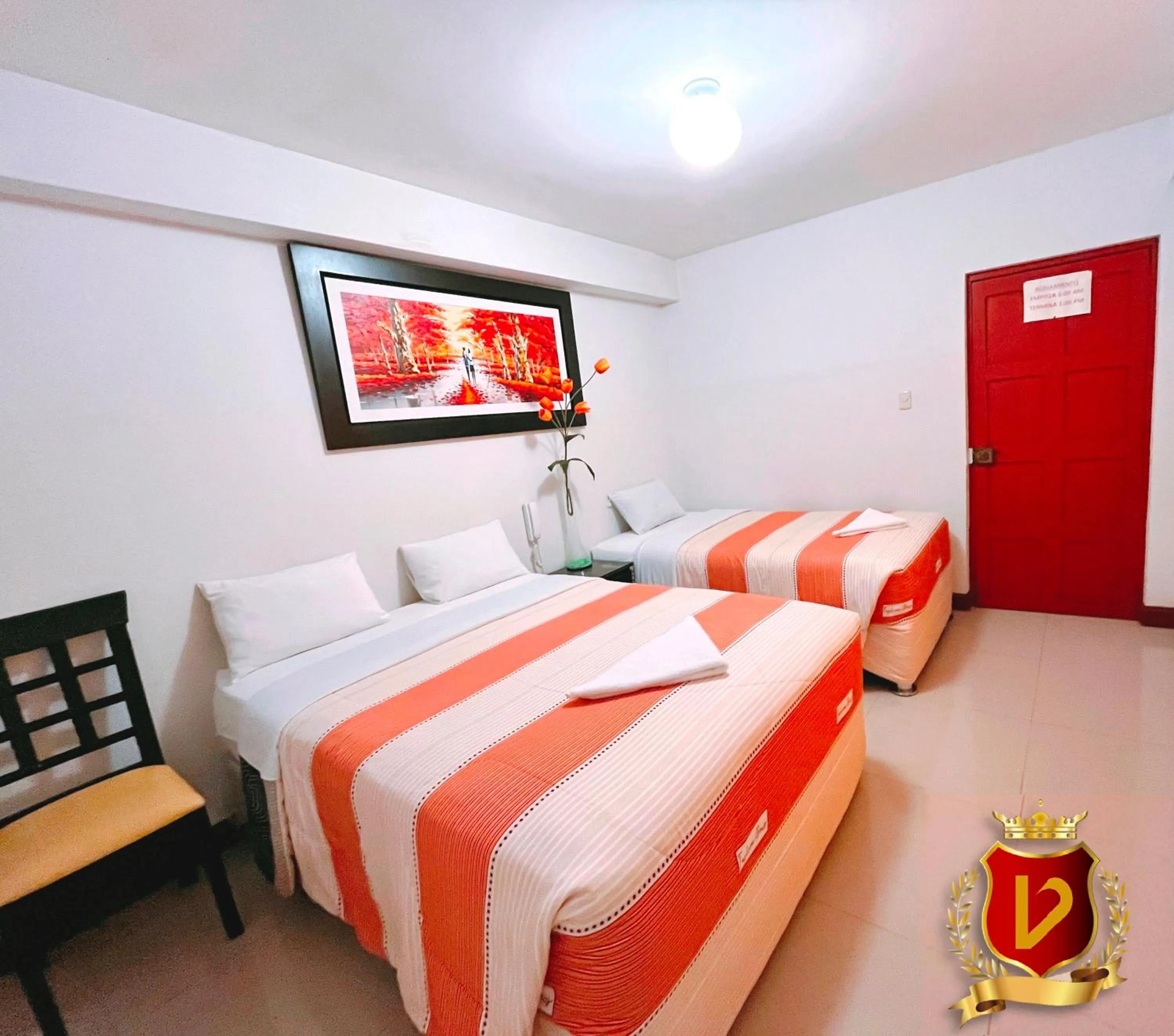 Bed in Veneccia Gold Hotel