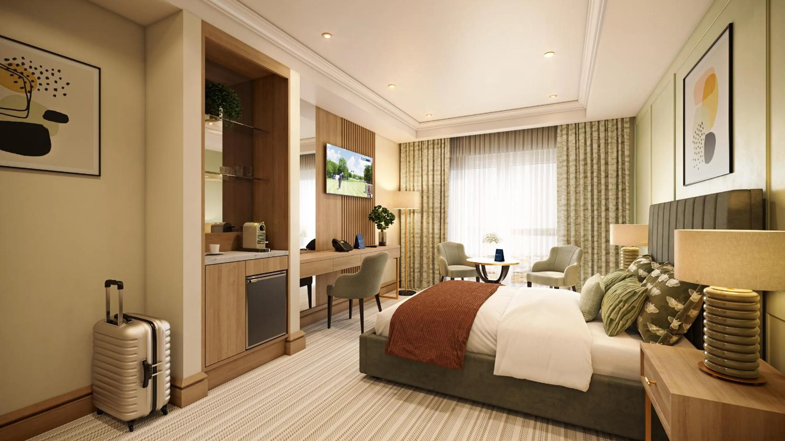 Bedroom, Bed in Bayview Lodge