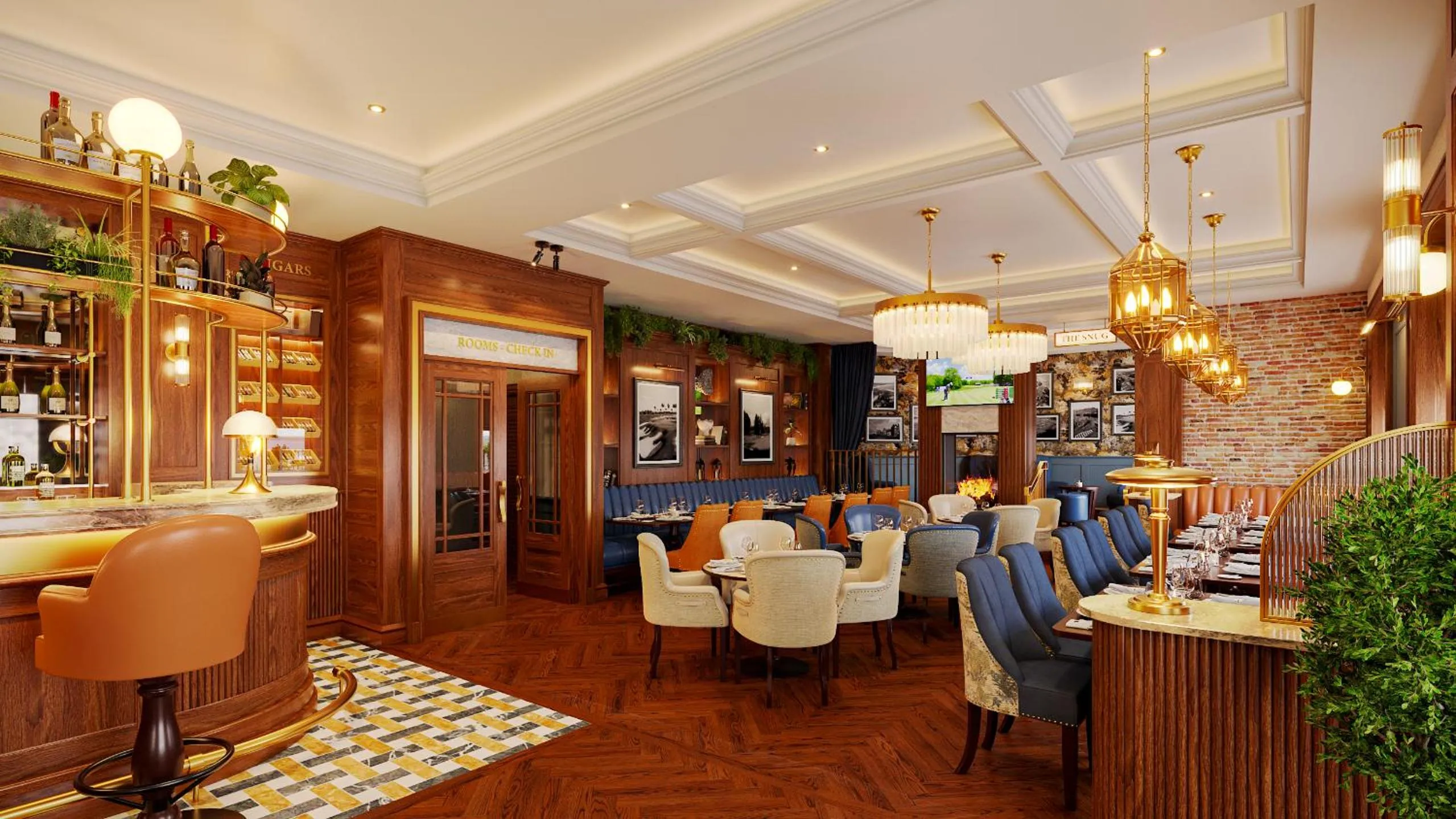 Restaurant/places to eat in Bayview Lodge