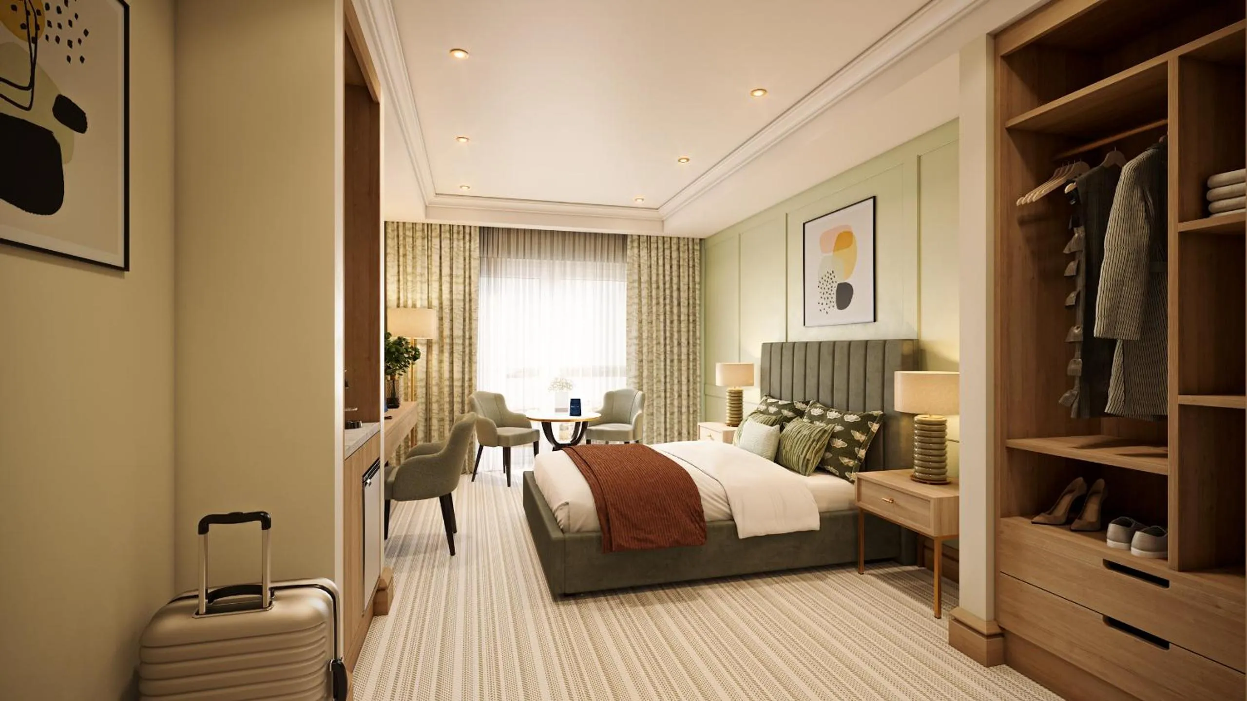 Bedroom, Bed in Bayview Lodge
