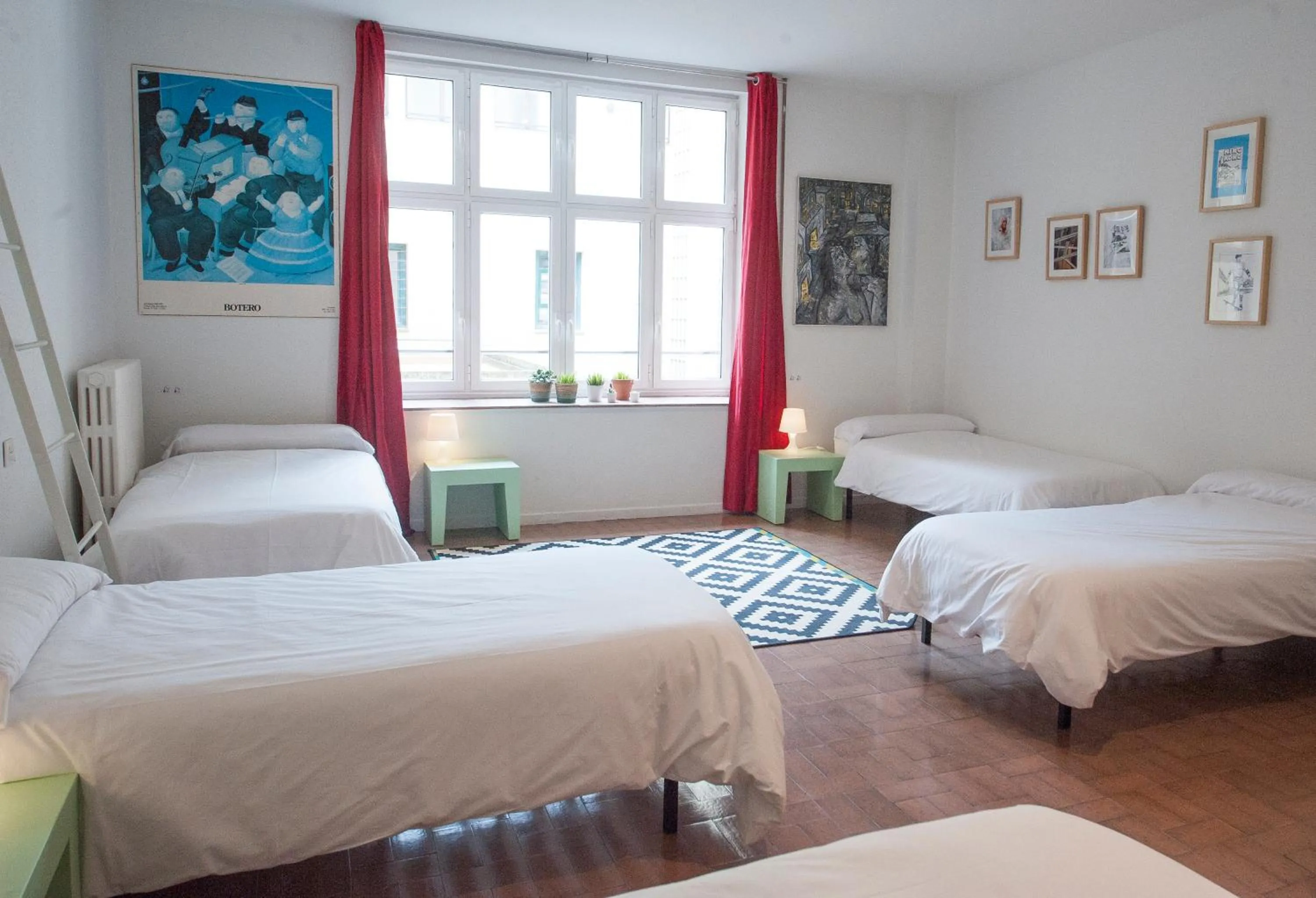 Bedroom, Bed in A Room In The City Hostel