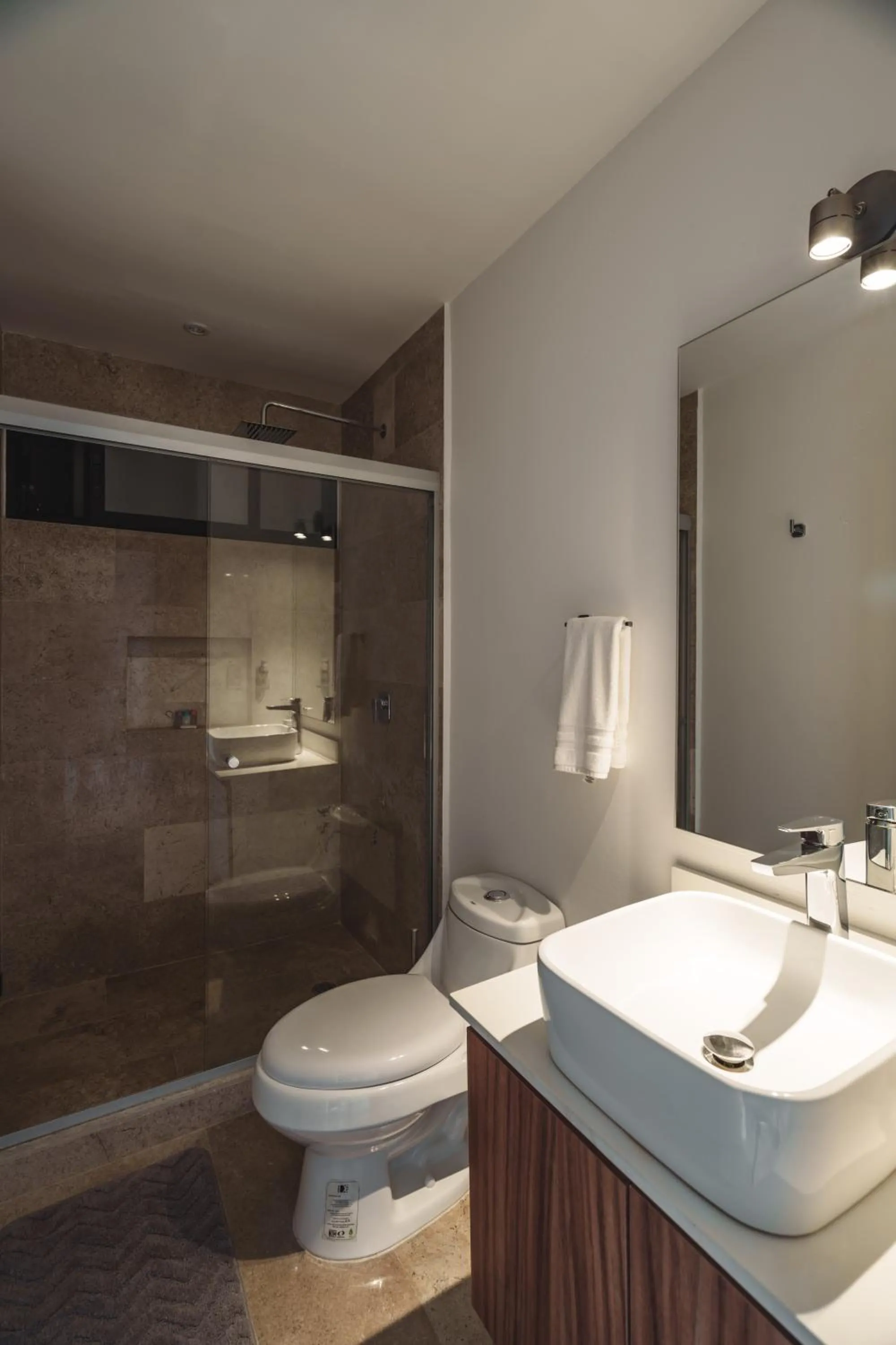 Bathroom in Best Condo with Rooftop Pool, Gym, Coworking, Cinema