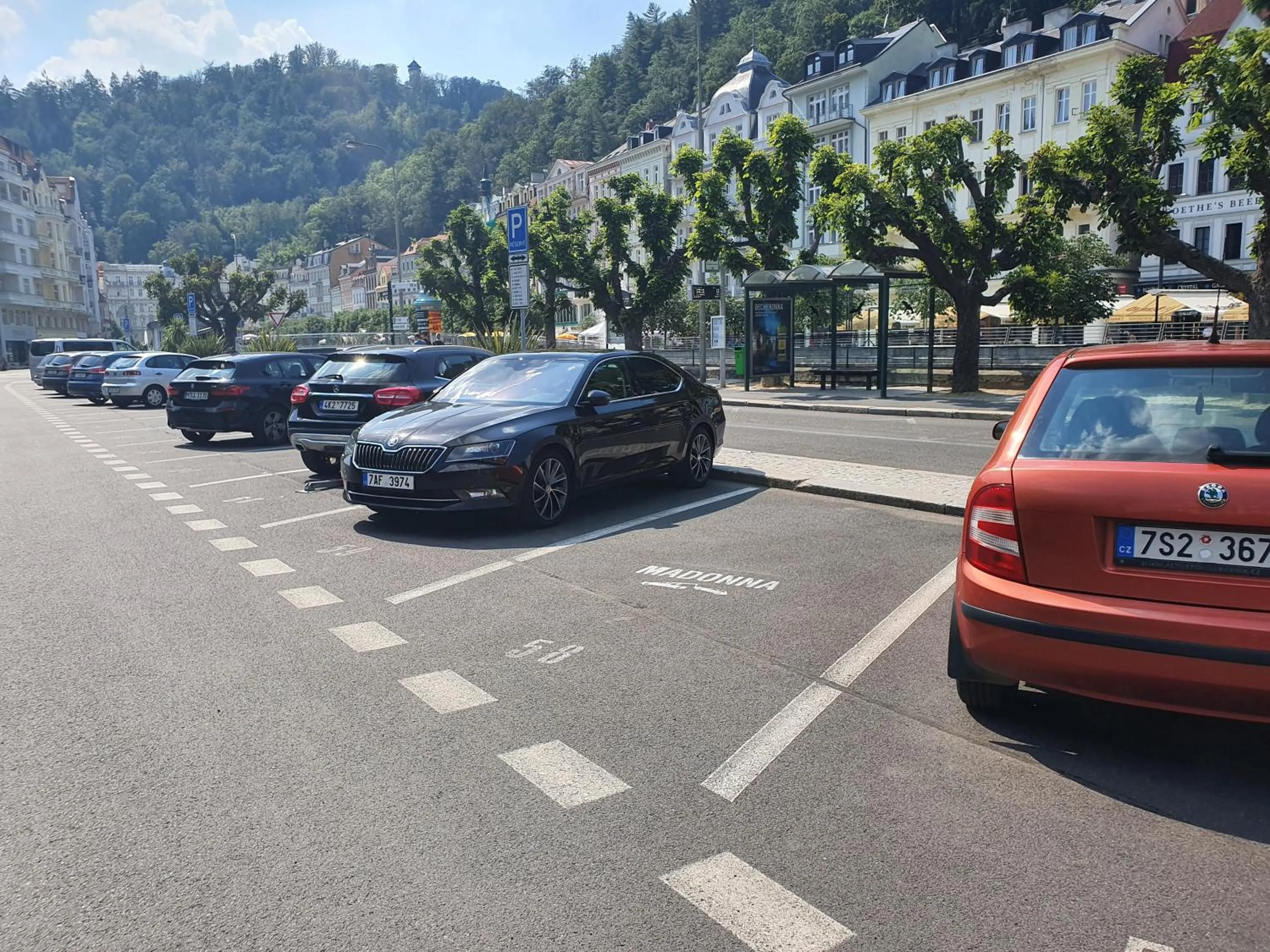 Parking in Madonna Apartments