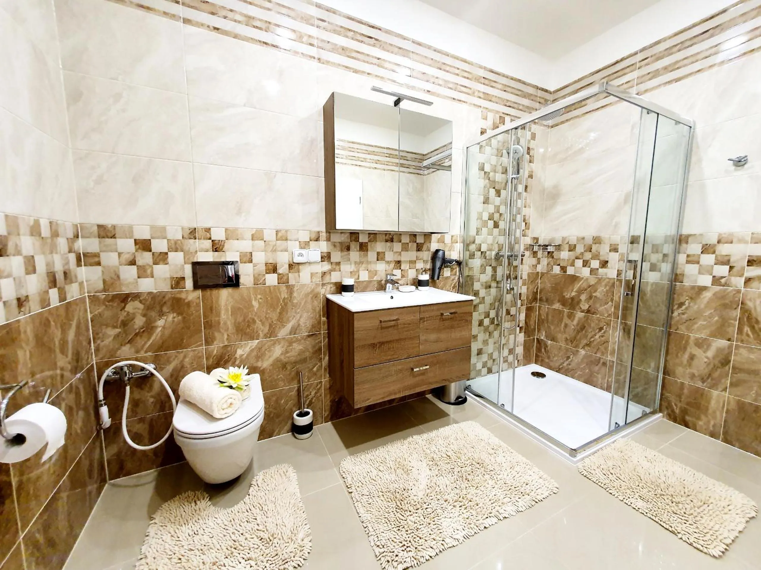 Bathroom in Madonna Apartments