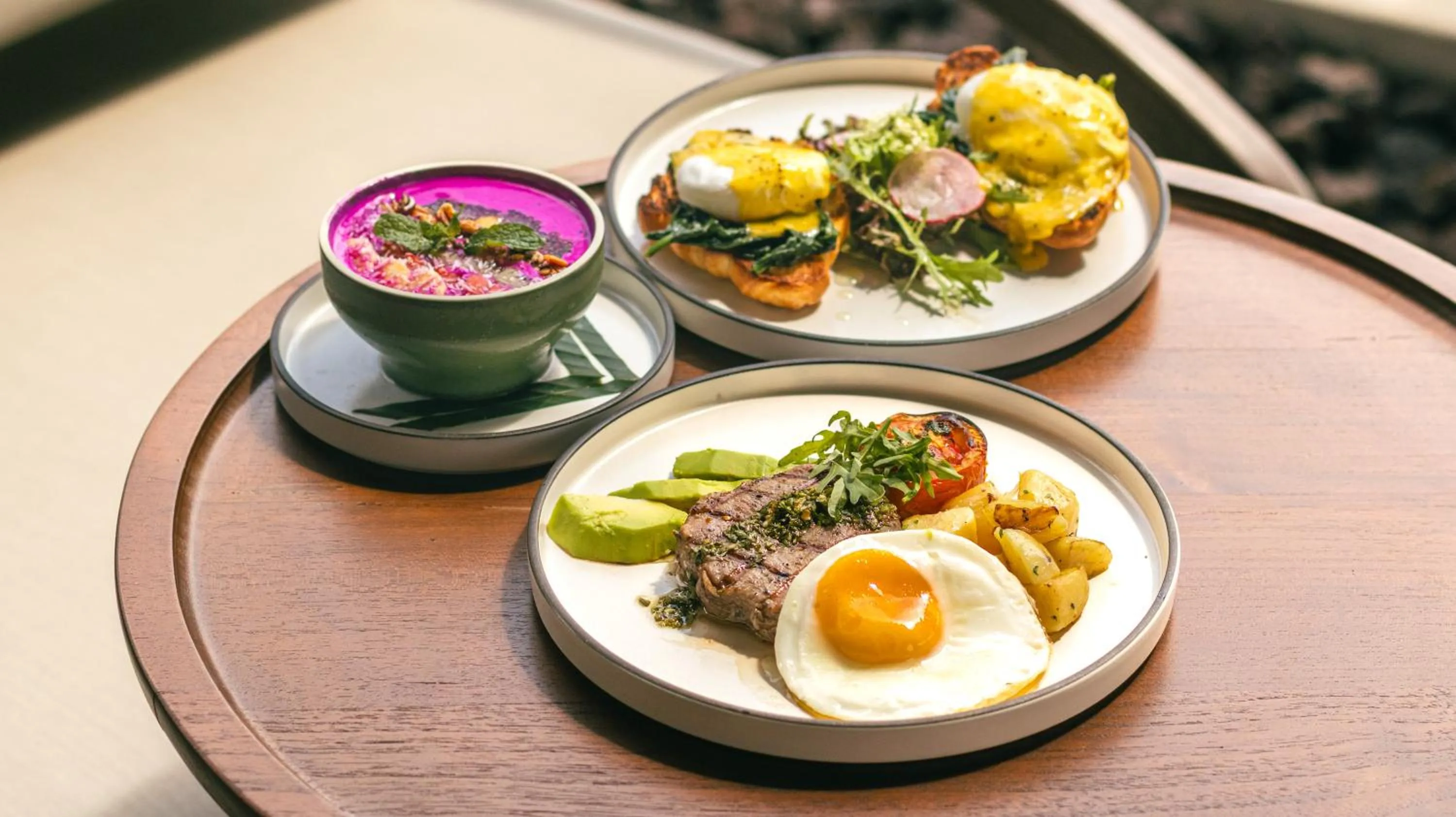 Breakfast in Quenzo Beach Resort