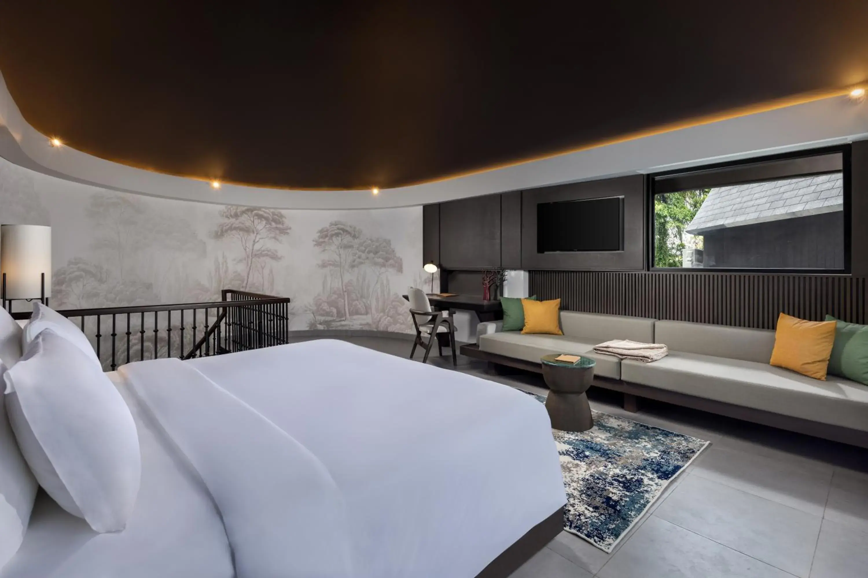 Bed in Quenzo Beach Resort Bed in Quenzo Beach Resort