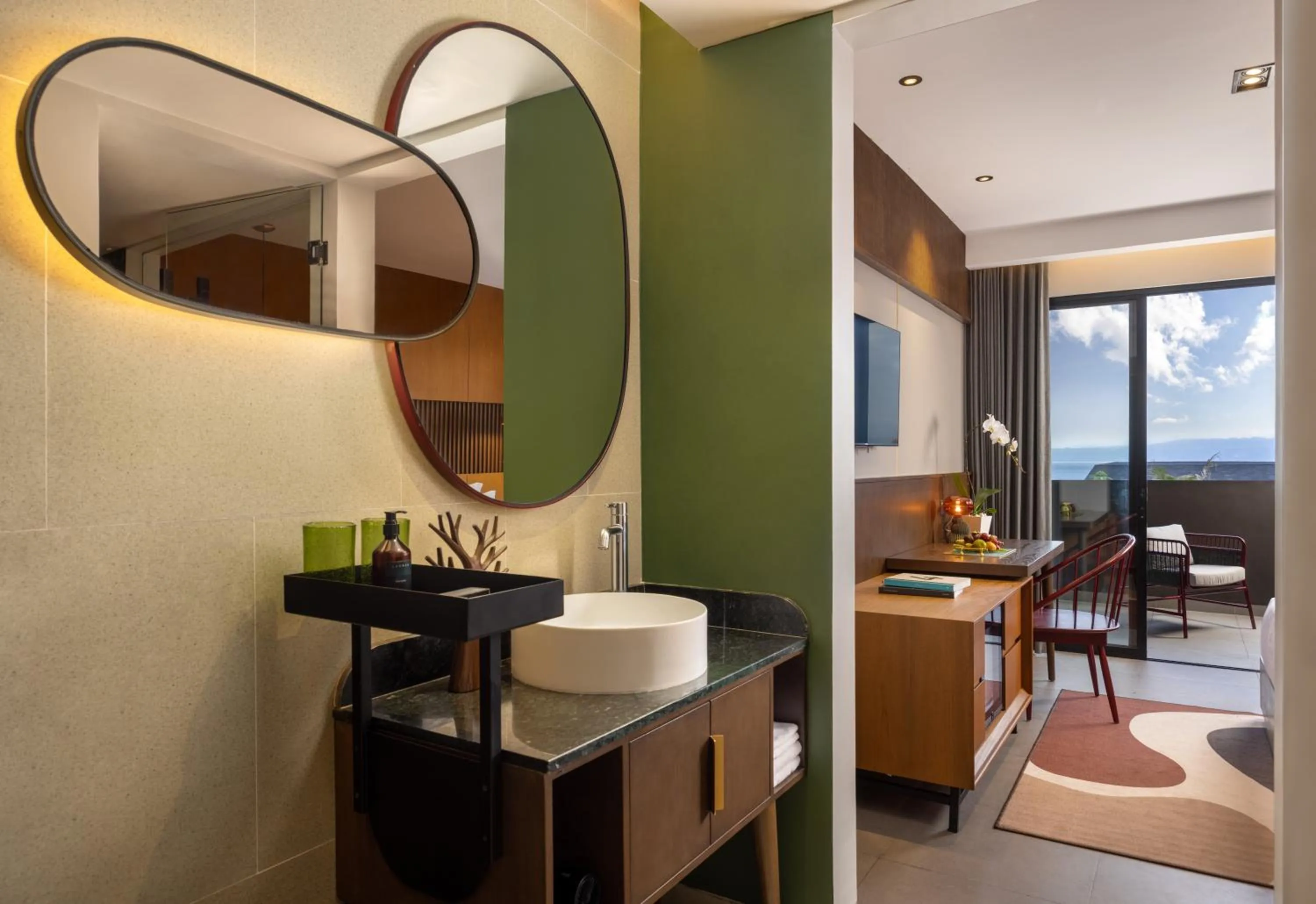 Bathroom in Quenzo Beach Resort