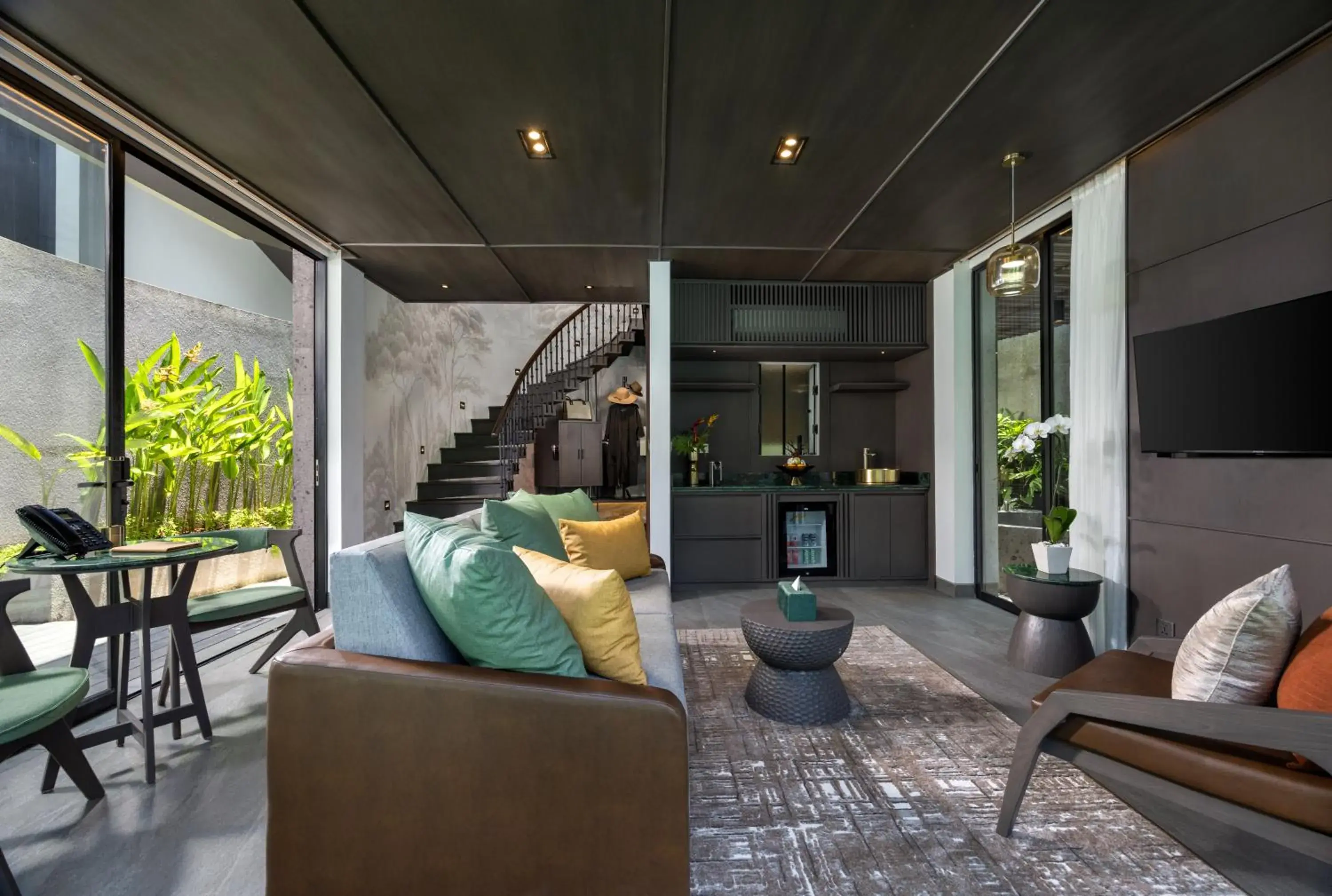 Living room in Quenzo Beach Resort Living room in Quenzo Beach Resort