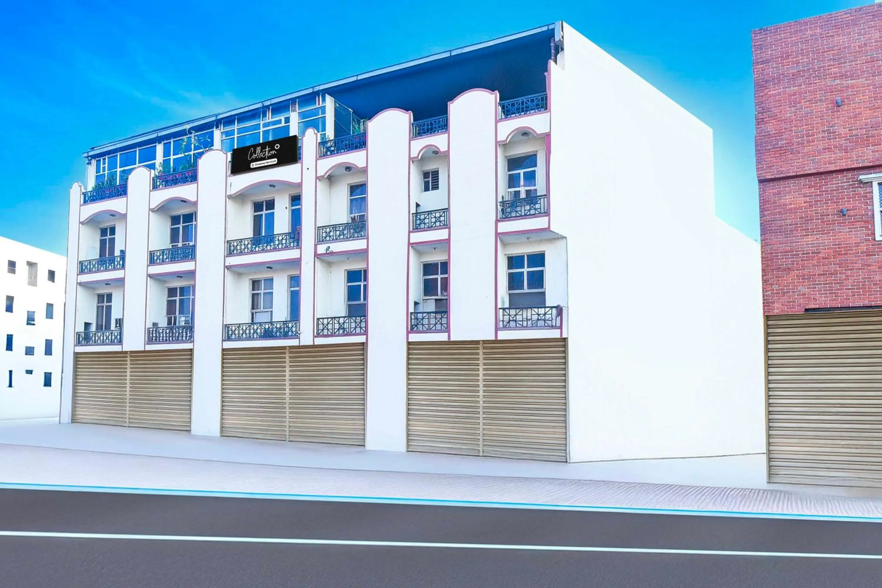 Property building in Hotel O Hathroi Market Near Dhuleshwar Garden