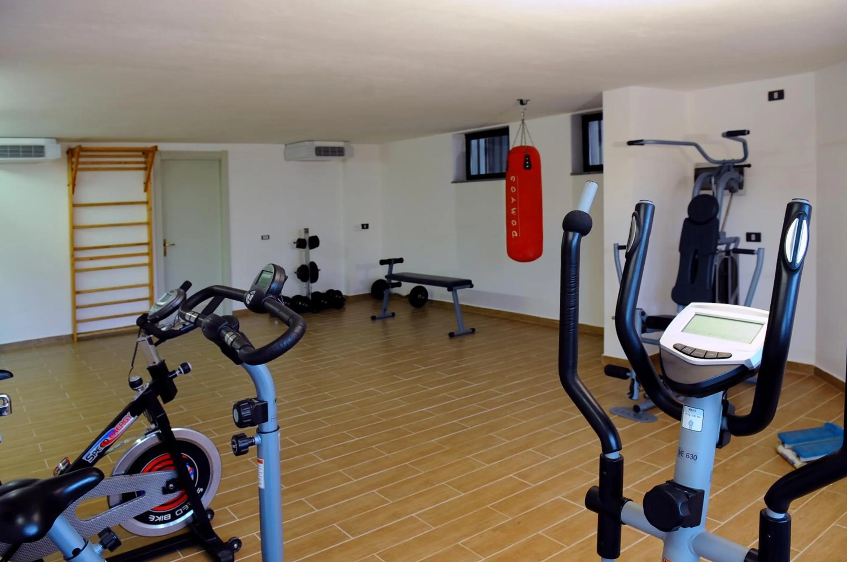 Fitness centre/facilities in Hotel Malpensafiera
