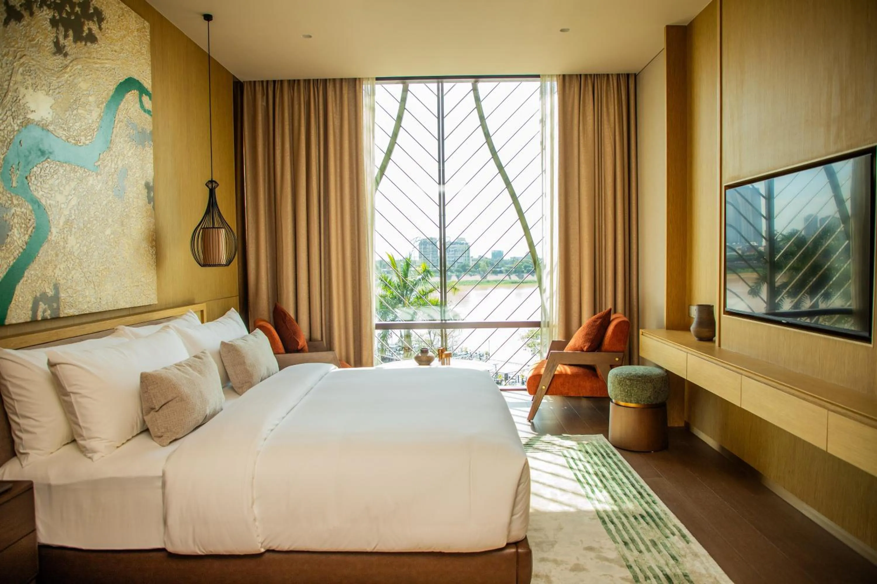 Bed in SOMA HOTEL Riverside