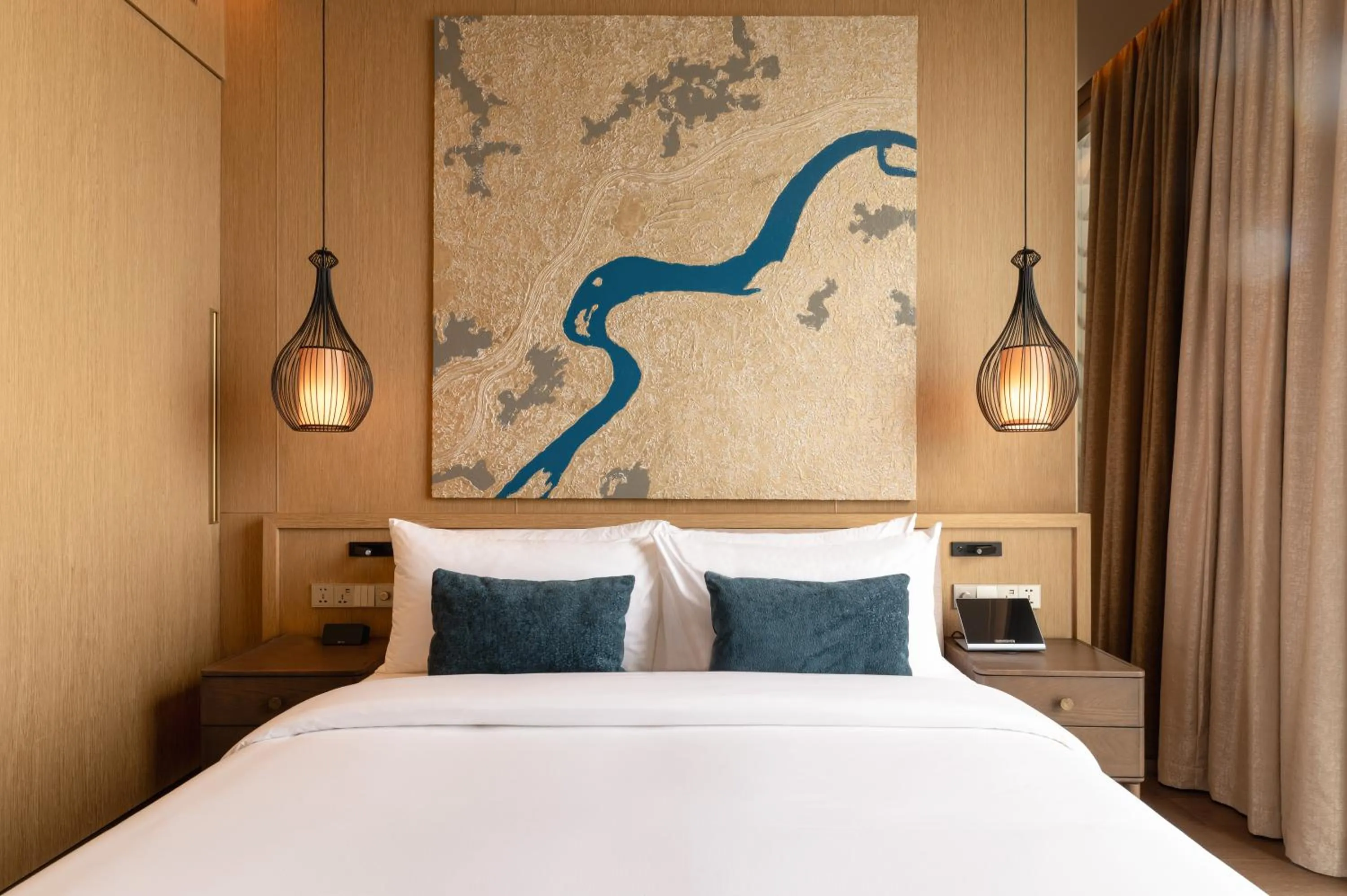 Bed in SOMA HOTEL Riverside