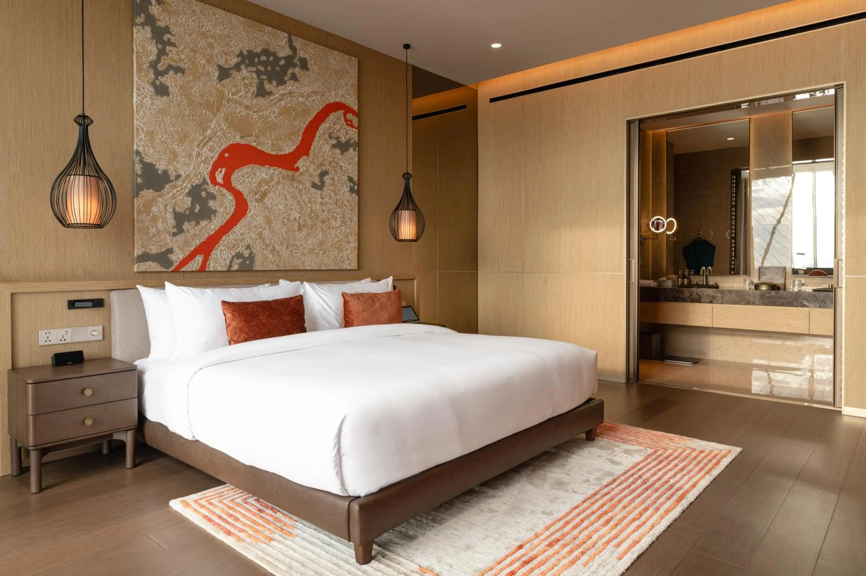 Bed in SOMA HOTEL Riverside