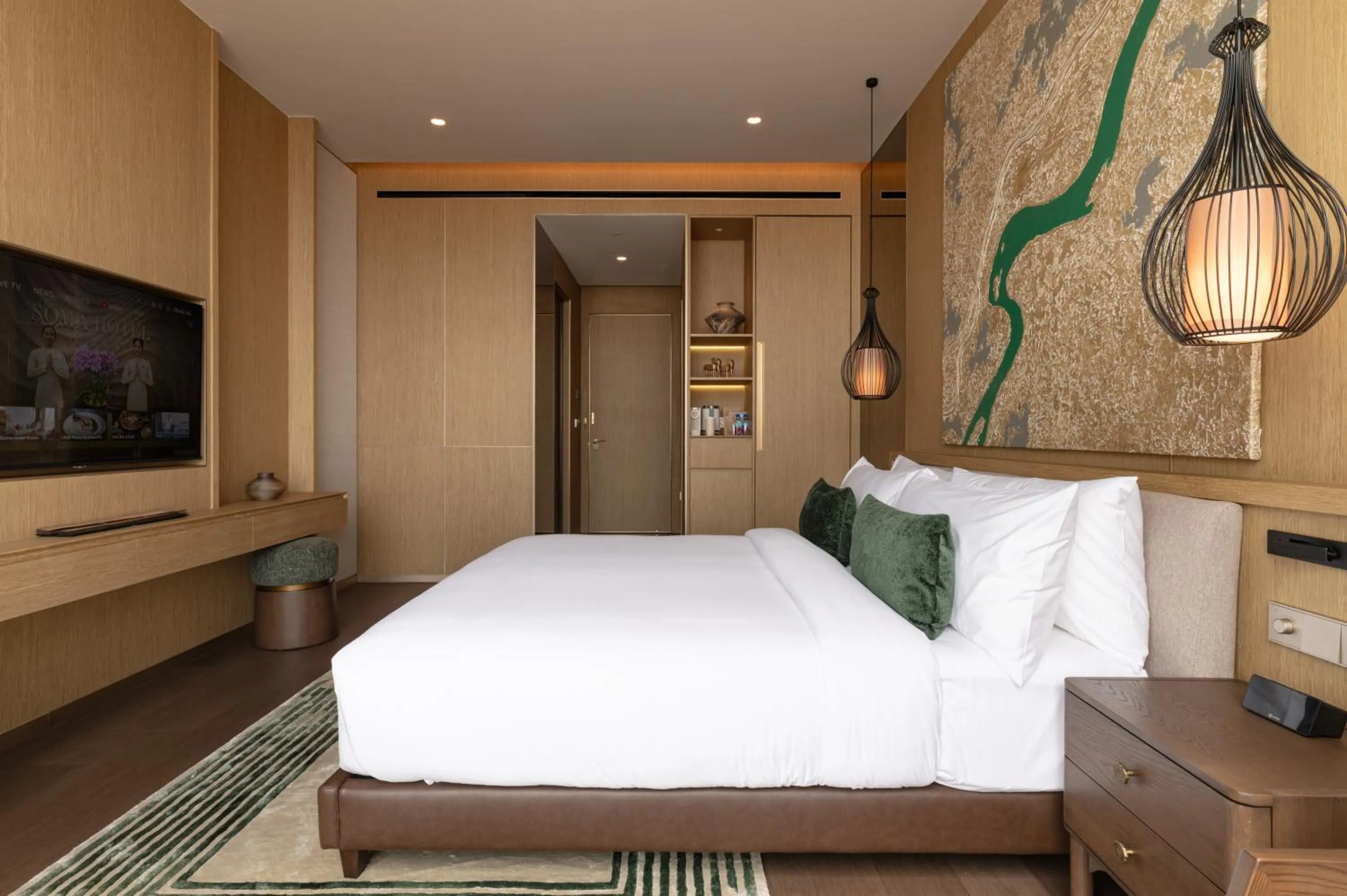 Bed in SOMA HOTEL Riverside