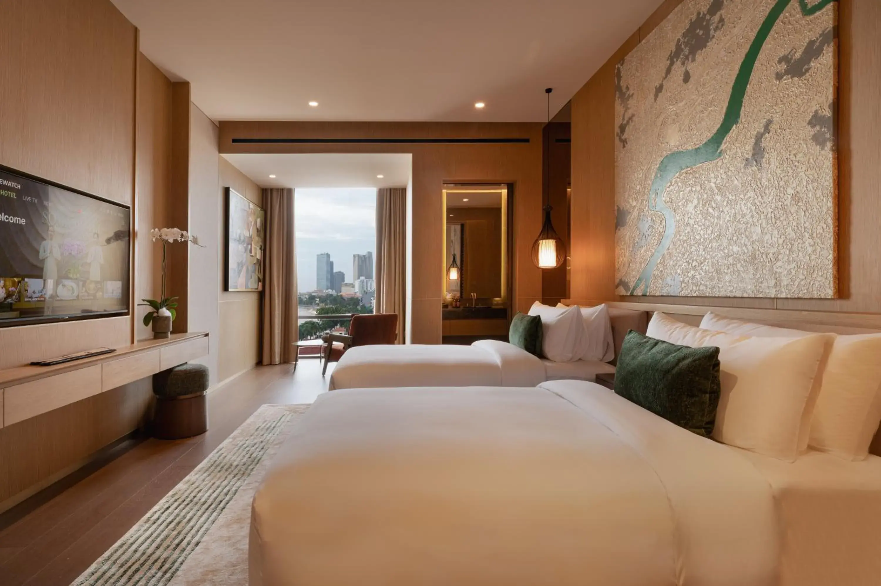 Deluxe Twin Room in SOMA HOTEL Riverside Deluxe Twin Room in SOMA HOTEL Riverside