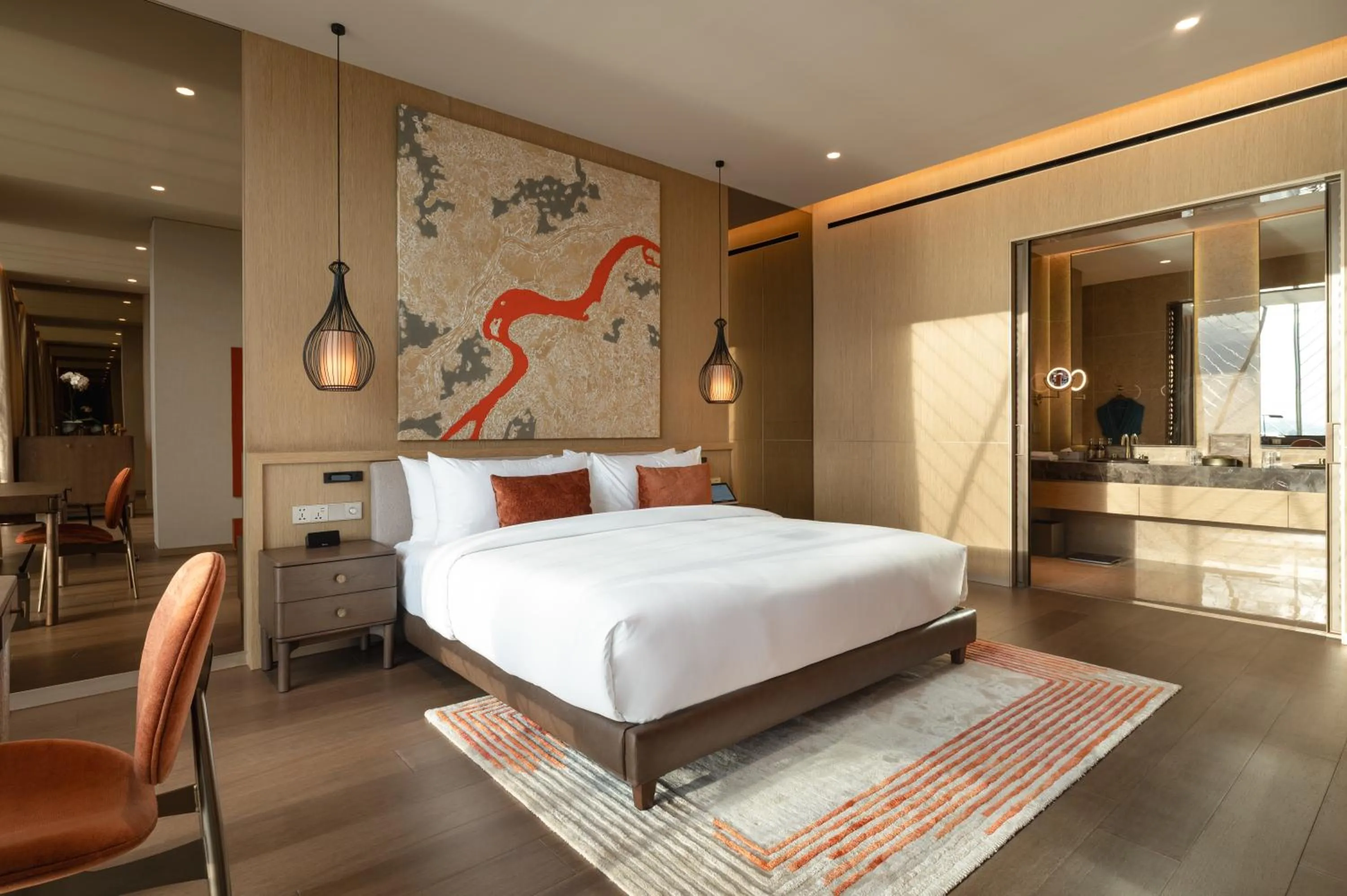 Bed in SOMA HOTEL Riverside