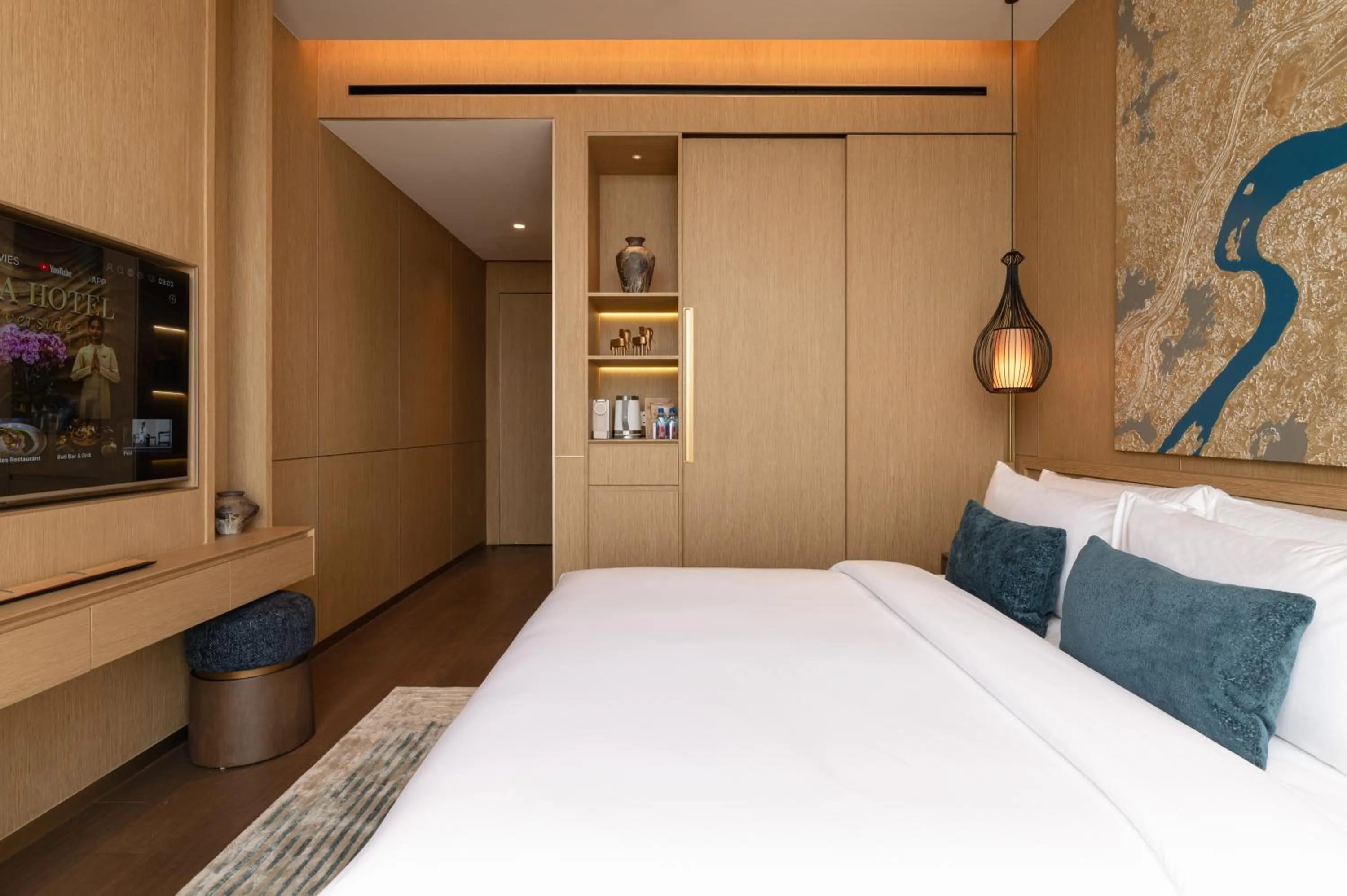 Bed in SOMA HOTEL Riverside