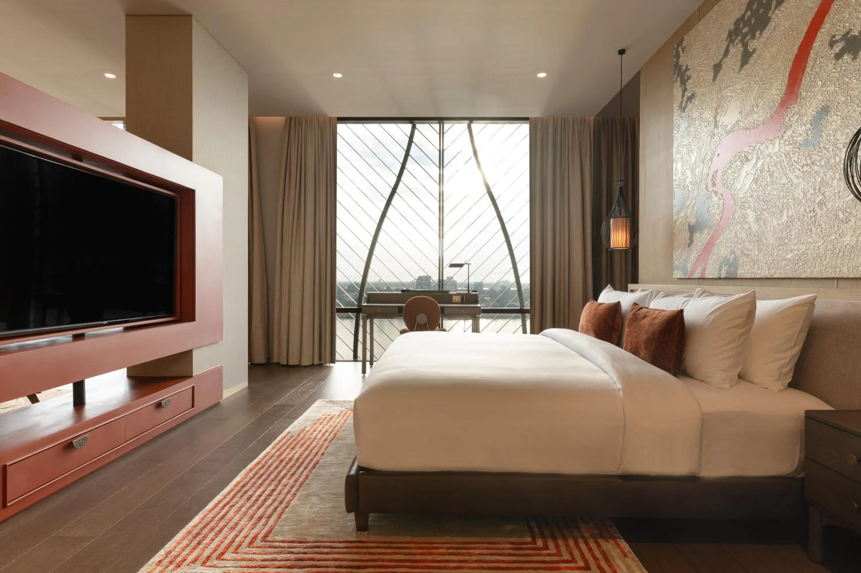 Bed in SOMA HOTEL Riverside