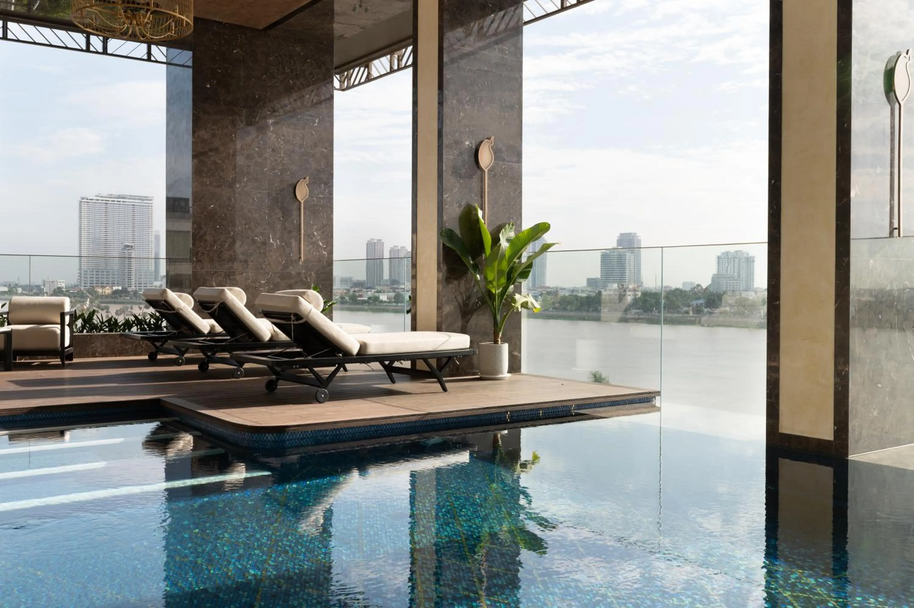 Swimming pool in SOMA HOTEL Riverside