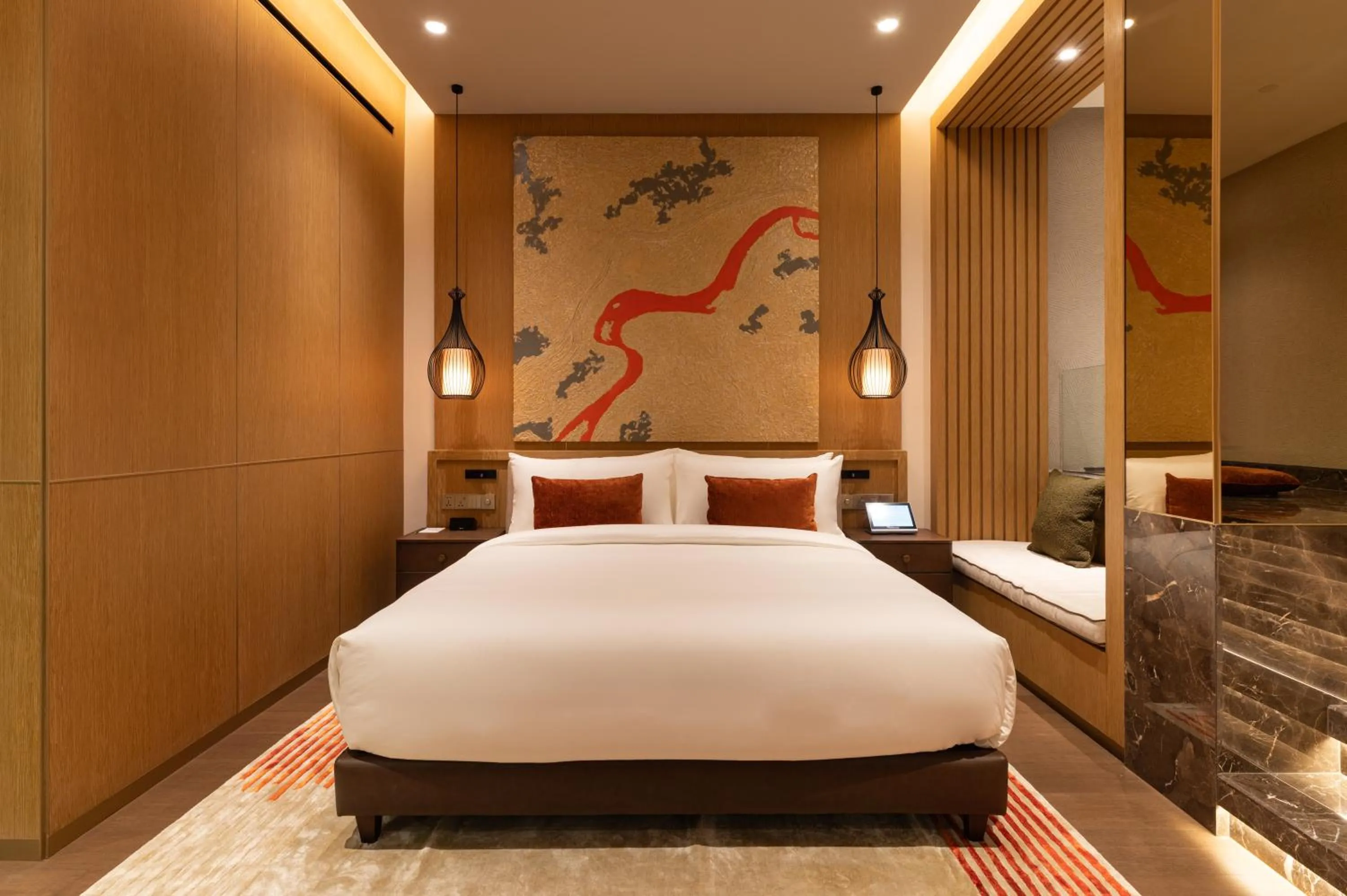 Bed in SOMA HOTEL Riverside