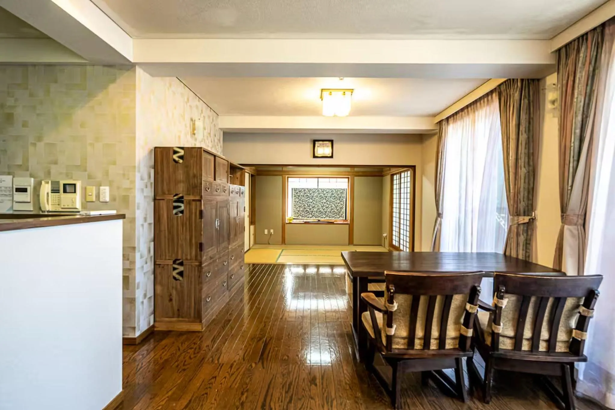 Living room in Kizen Villa