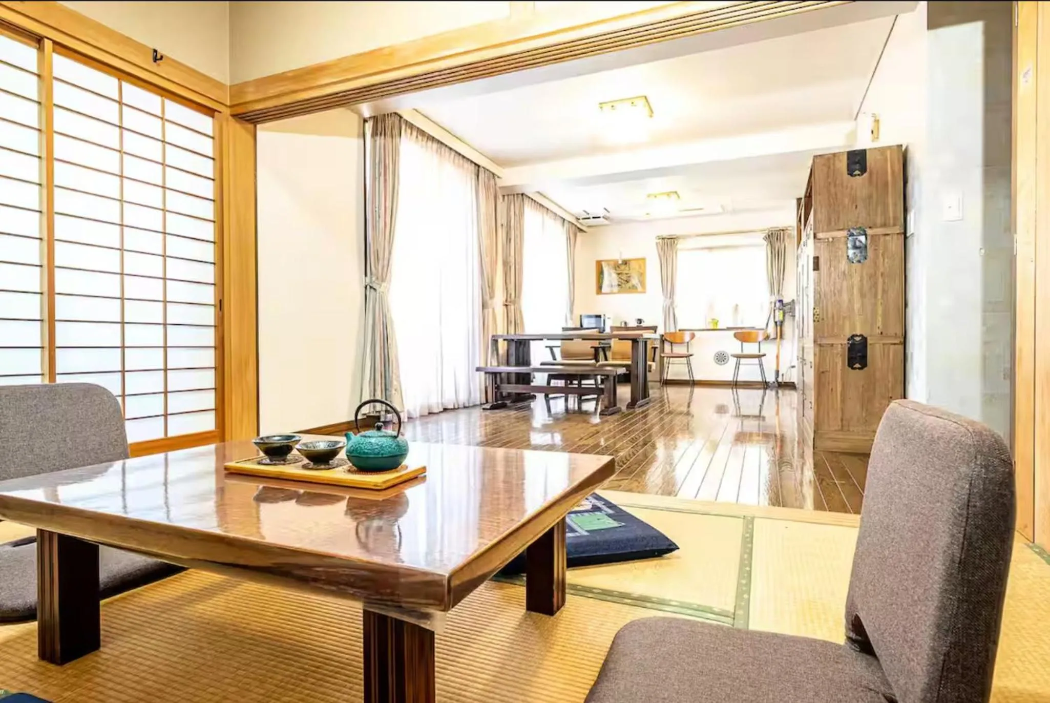 Living room in Kizen Villa