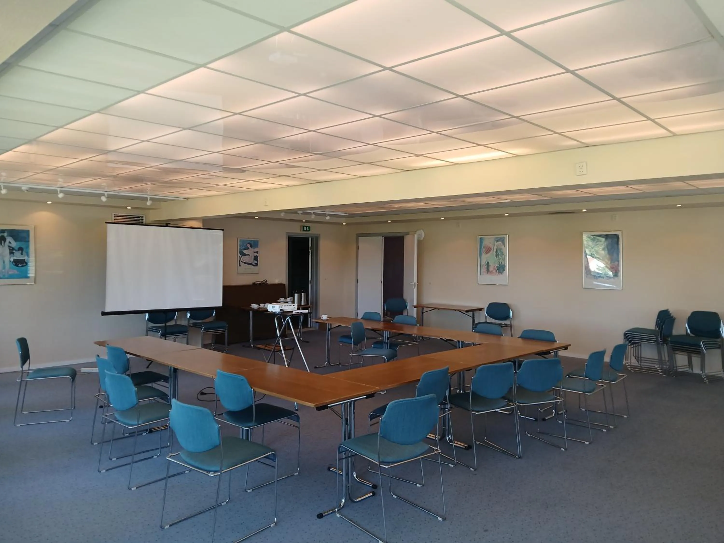 Meeting/conference room in Høk Kro & Motell AS