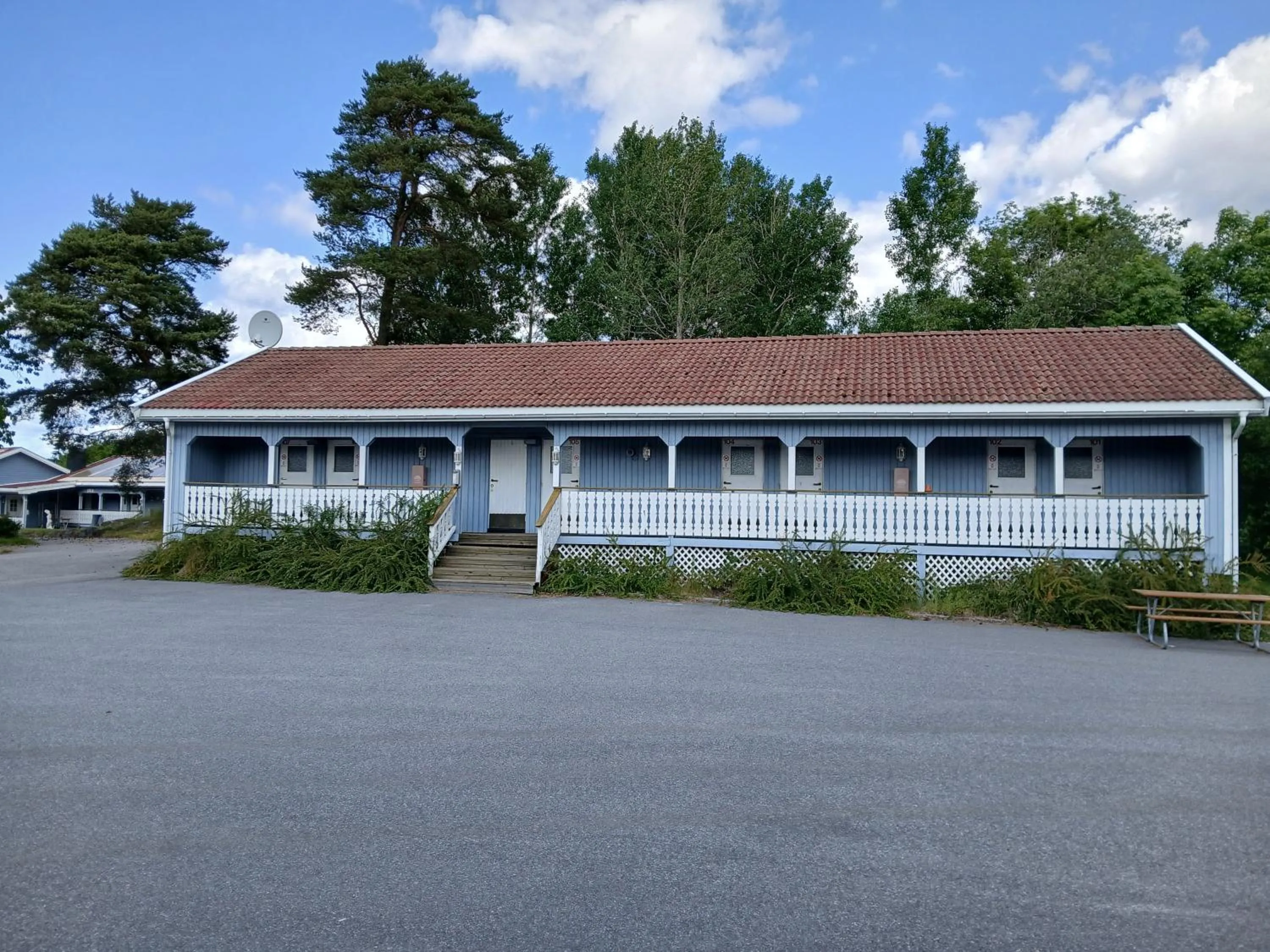 Property building in Høk Kro & Motell AS