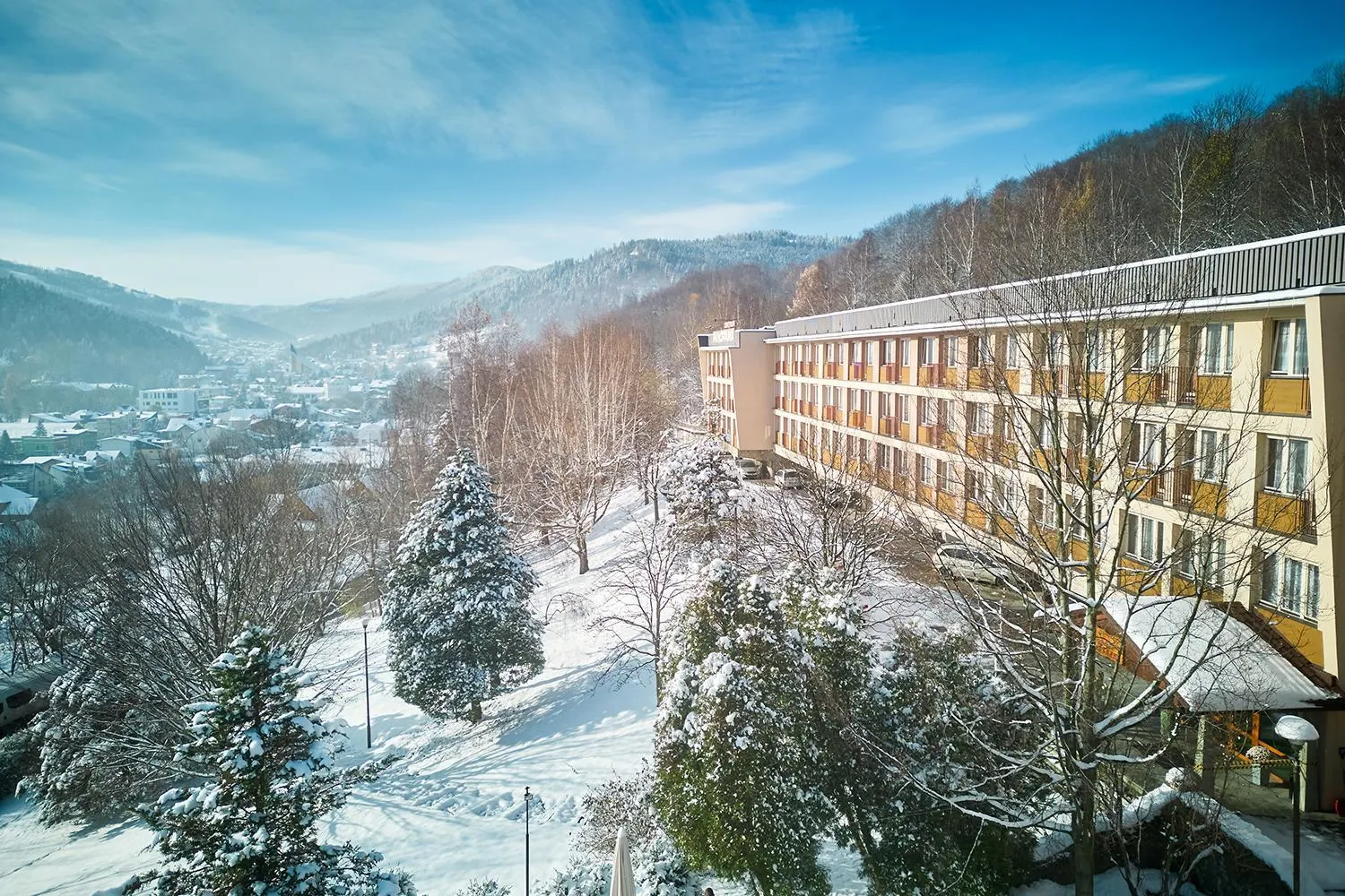 Property building in Ośrodek Wczasowy PANORAMA Szczyrk