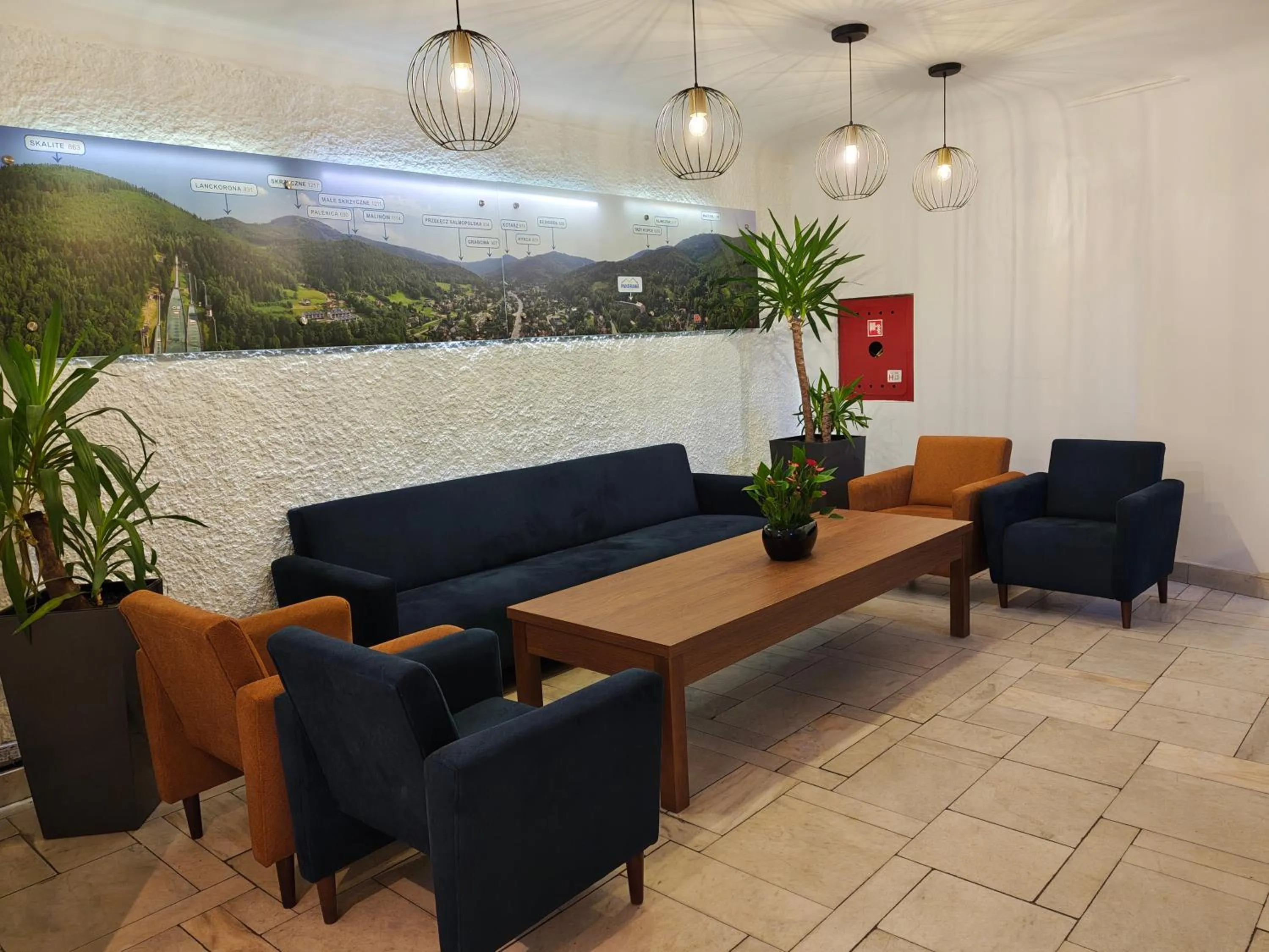 Lobby or reception in Ośrodek Wczasowy PANORAMA Szczyrk
