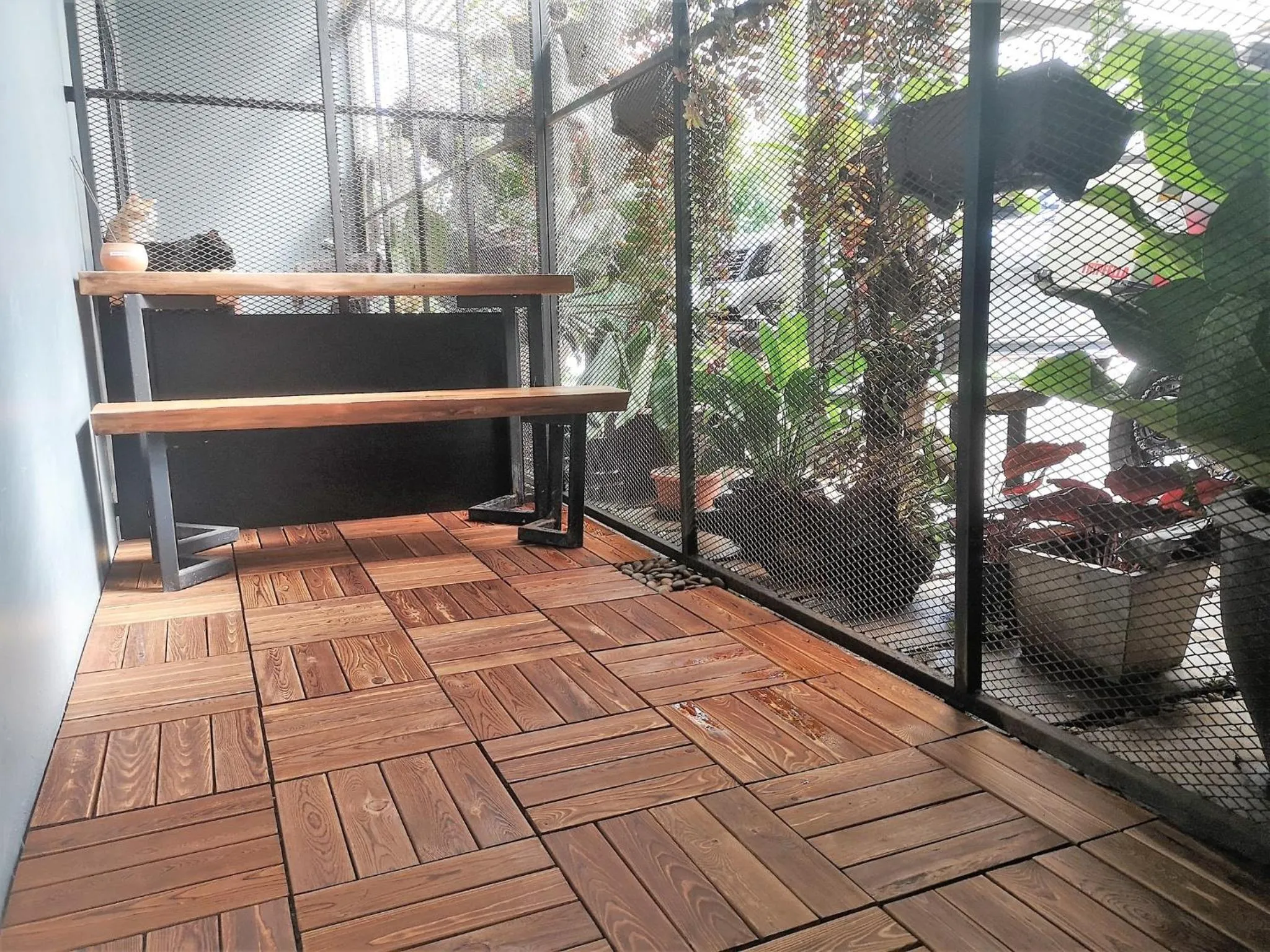 Balcony/Terrace in Siri Guesthouse @ Surat Thani