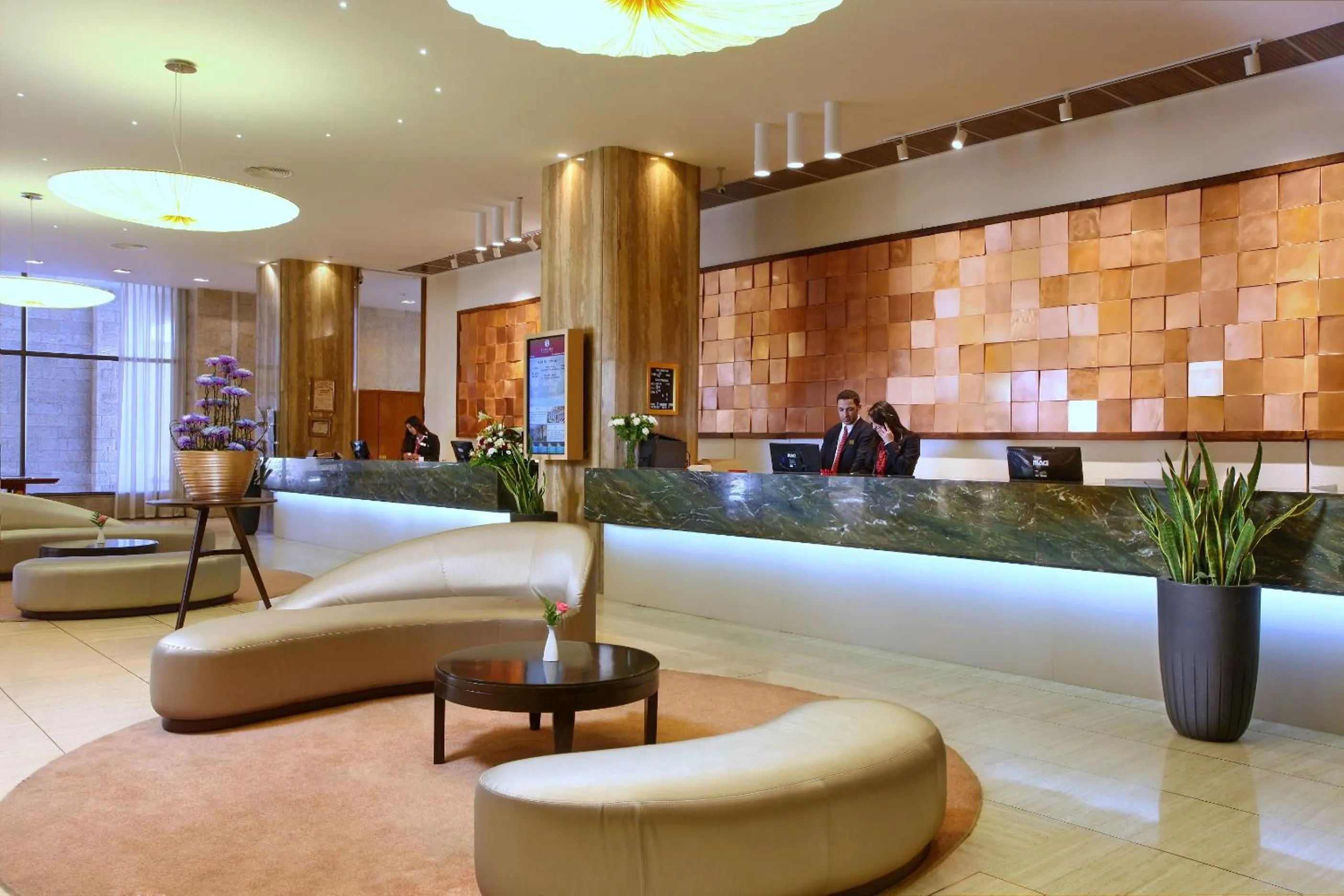 Lobby or reception in Ramada Jerusalem Hotel