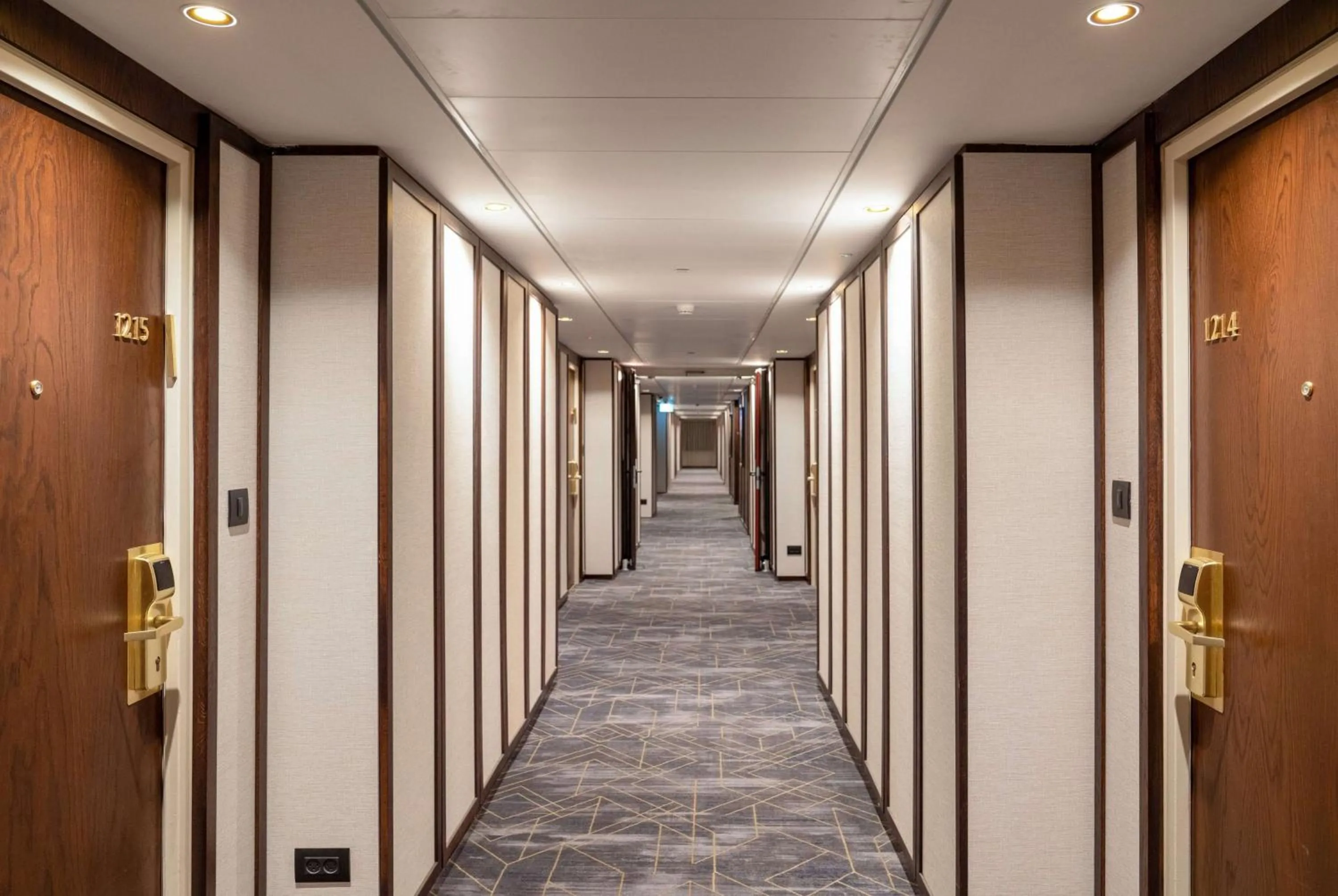 Bed in Ramada Jerusalem Hotel