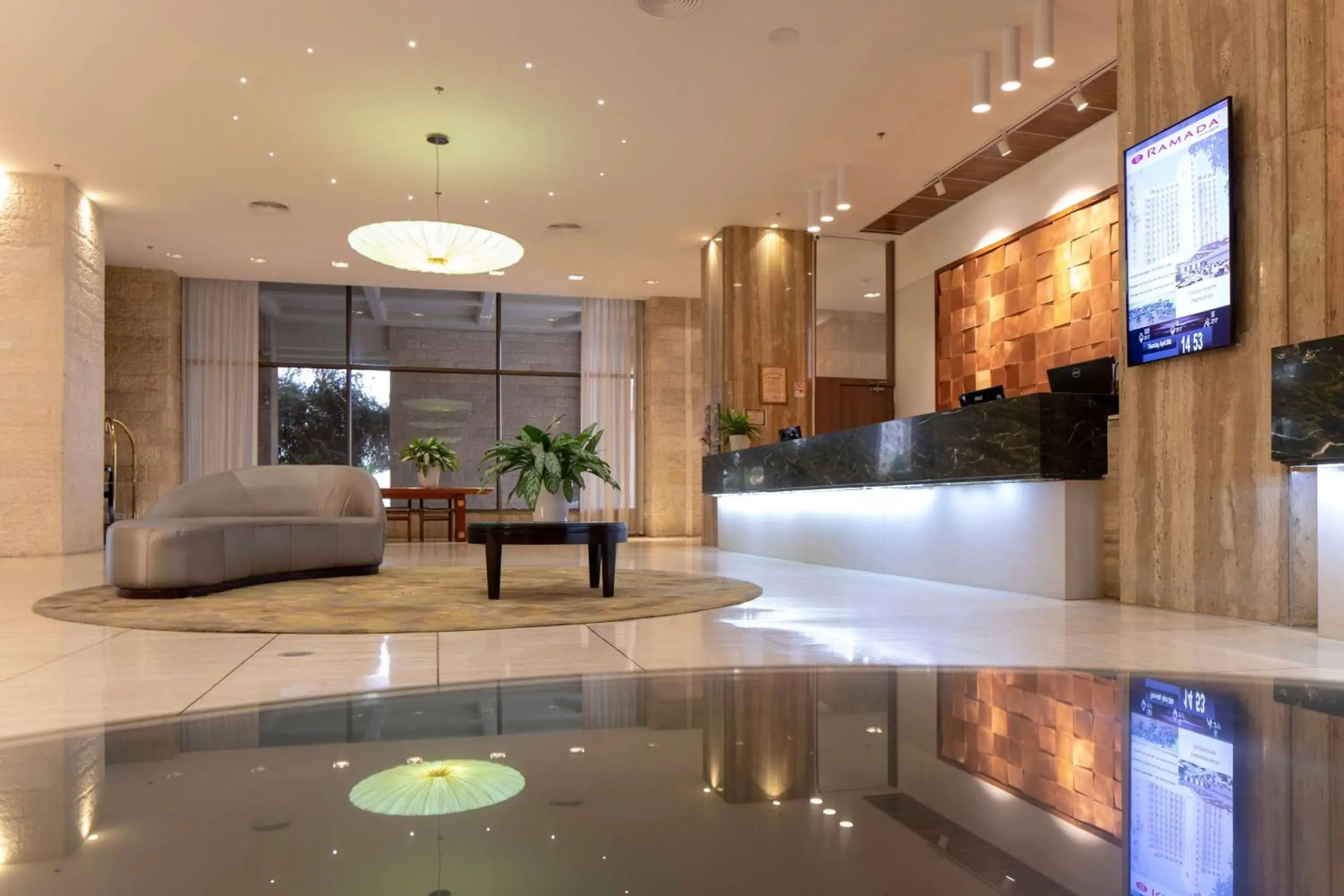 Lobby or reception in Ramada Jerusalem Hotel Lobby or reception in Ramada Jerusalem Hotel