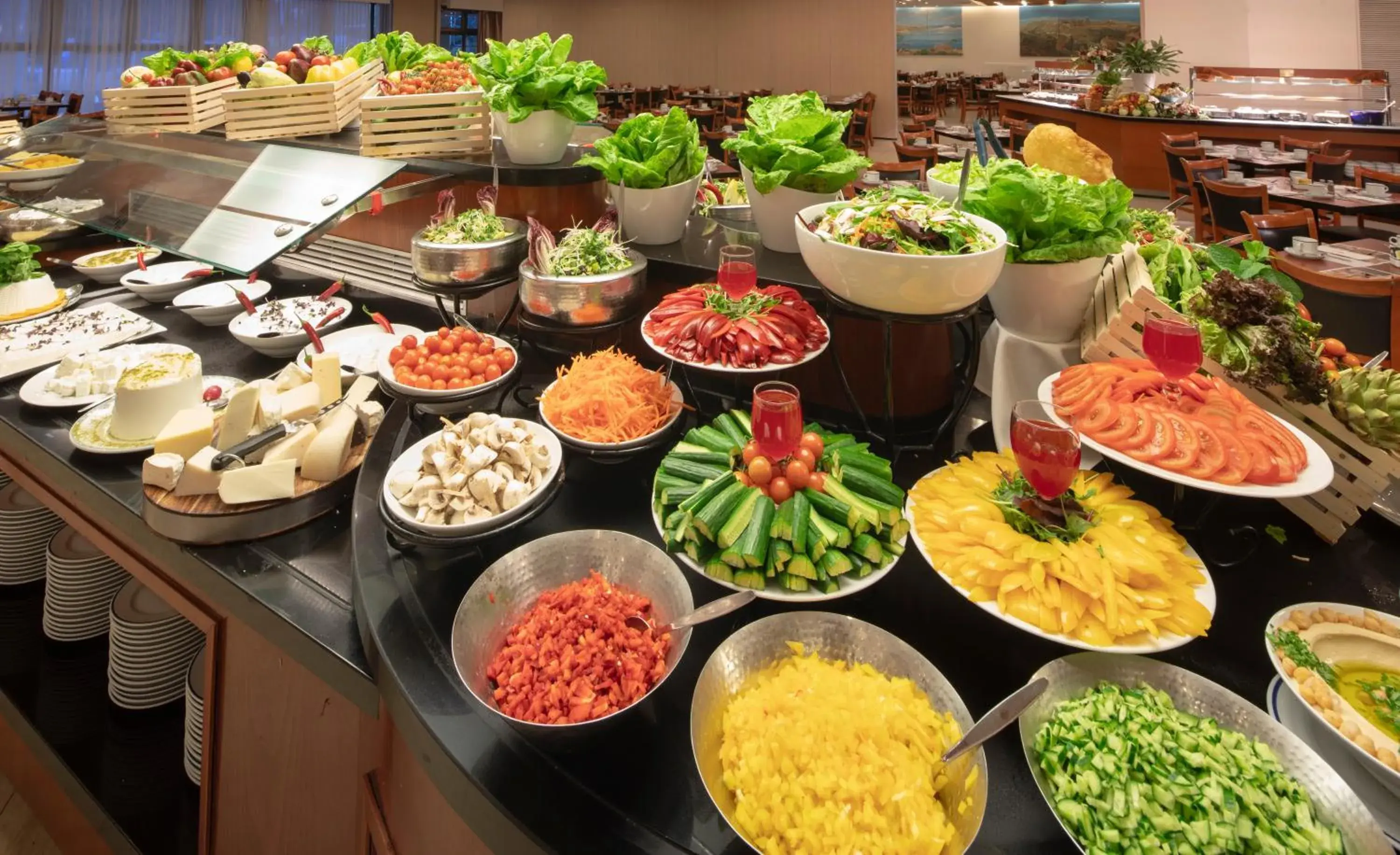 Breakfast in Ramada Jerusalem Hotel Breakfast in Ramada Jerusalem Hotel