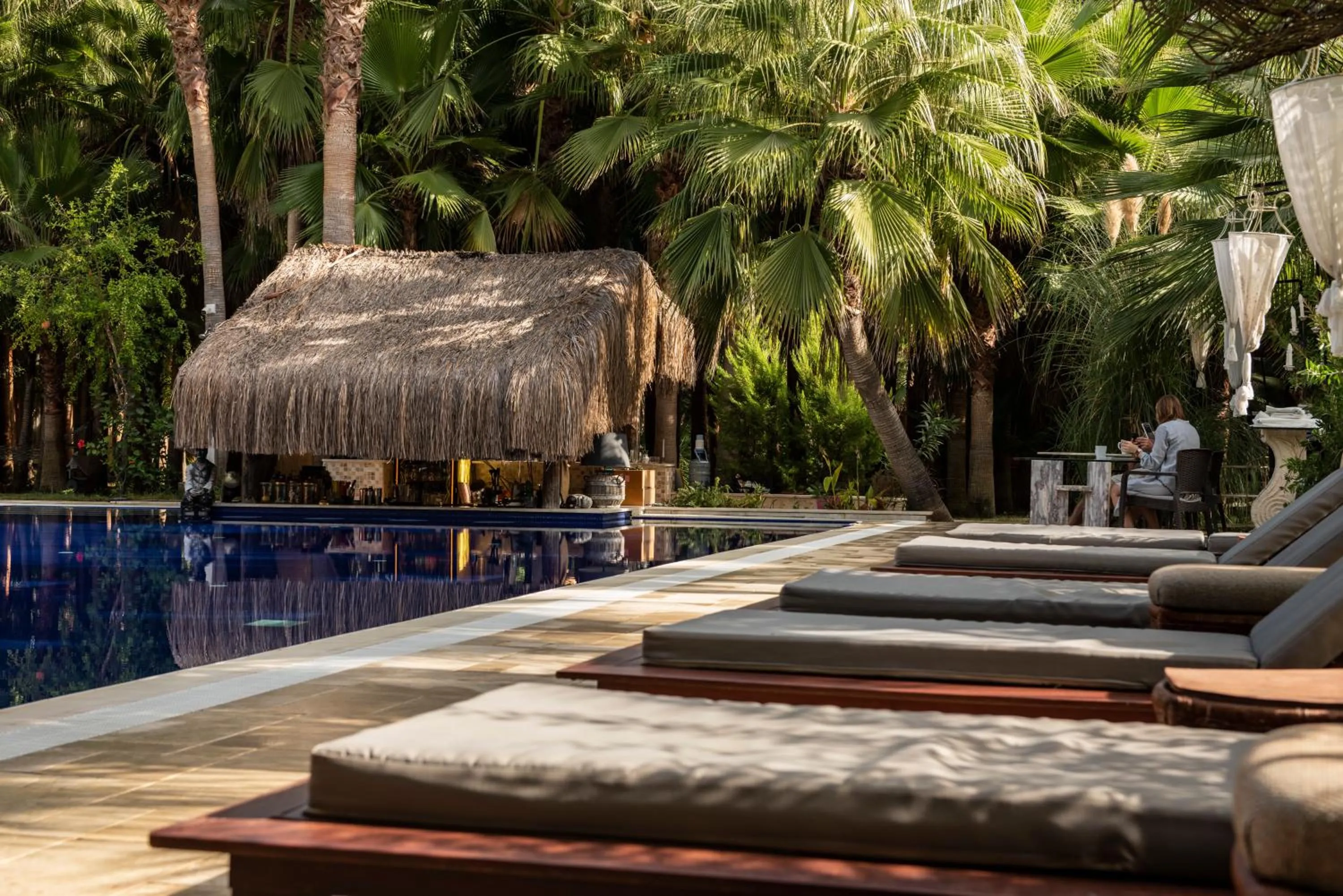 Pool view in Layla Gocek Adults only