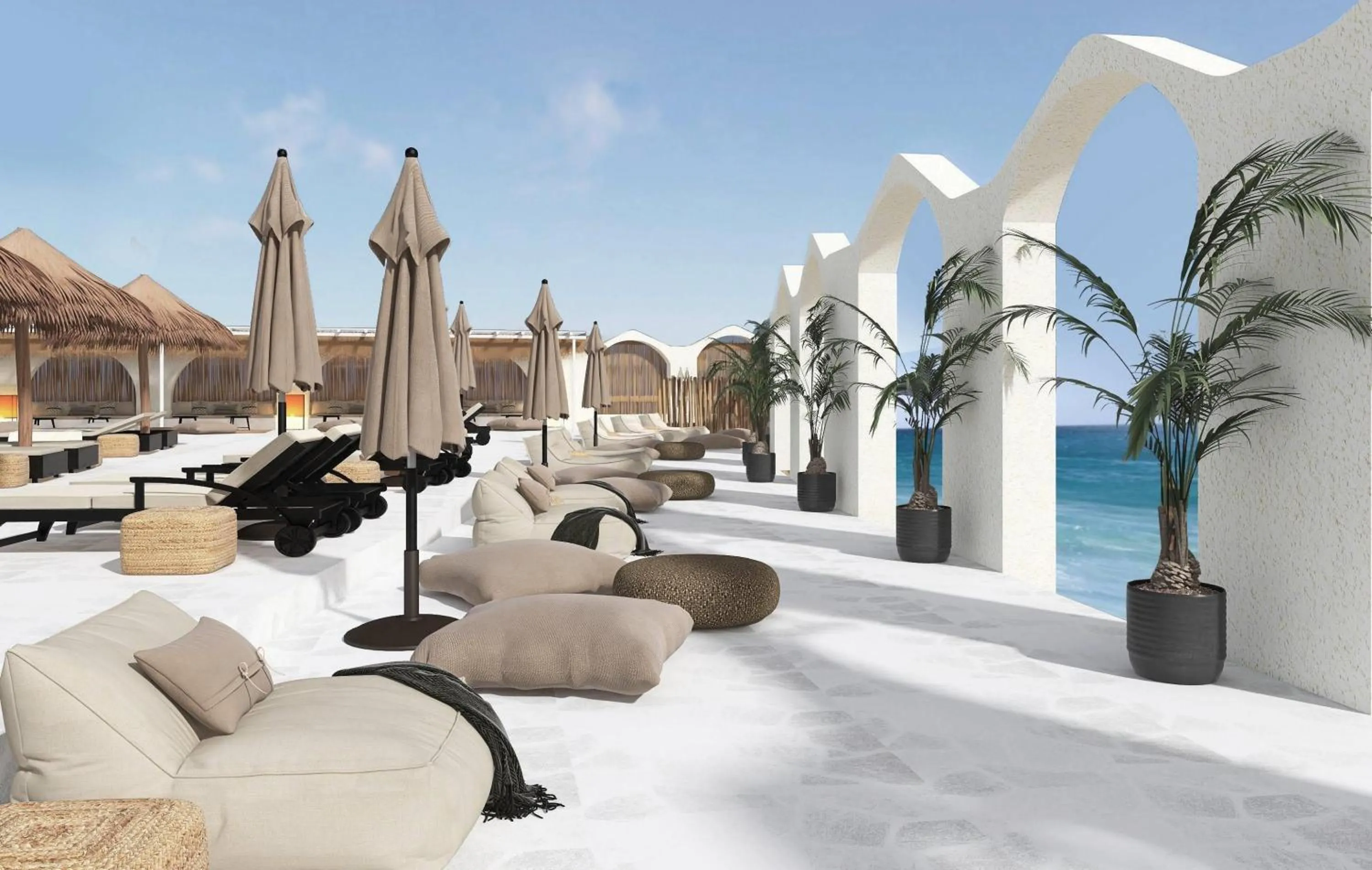 Pool view in Pounda Resort Paros, a member of Radisson Individuals