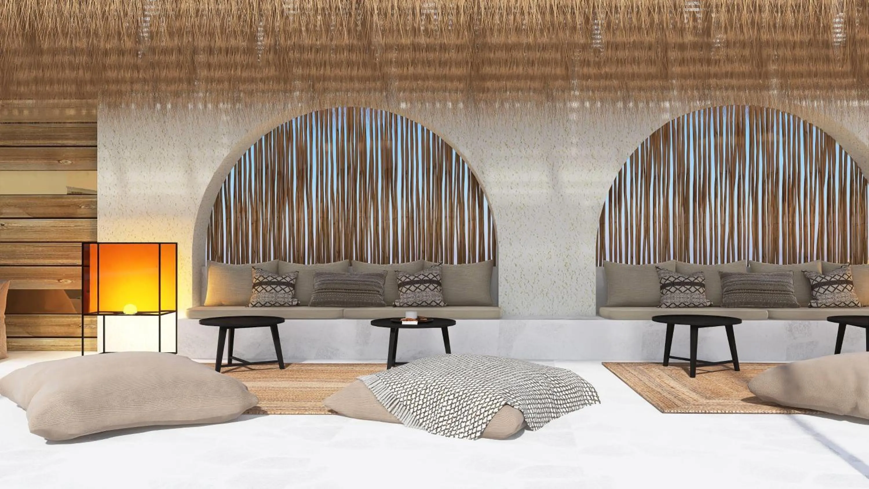 Pool view, Bed in Pounda Resort Paros, a member of Radisson Individuals