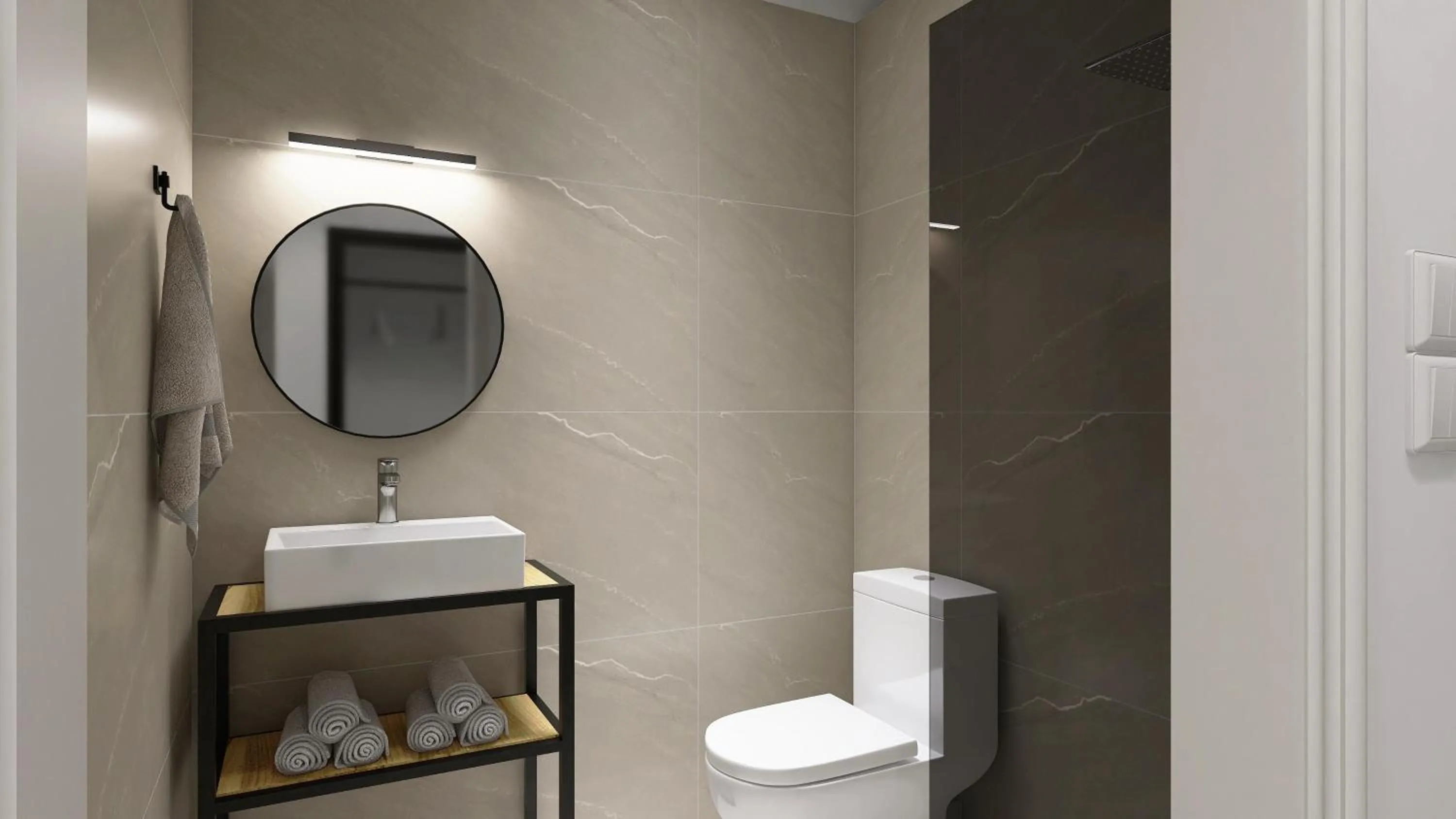 Bathroom in Pounda Resort Paros, a member of Radisson Individuals