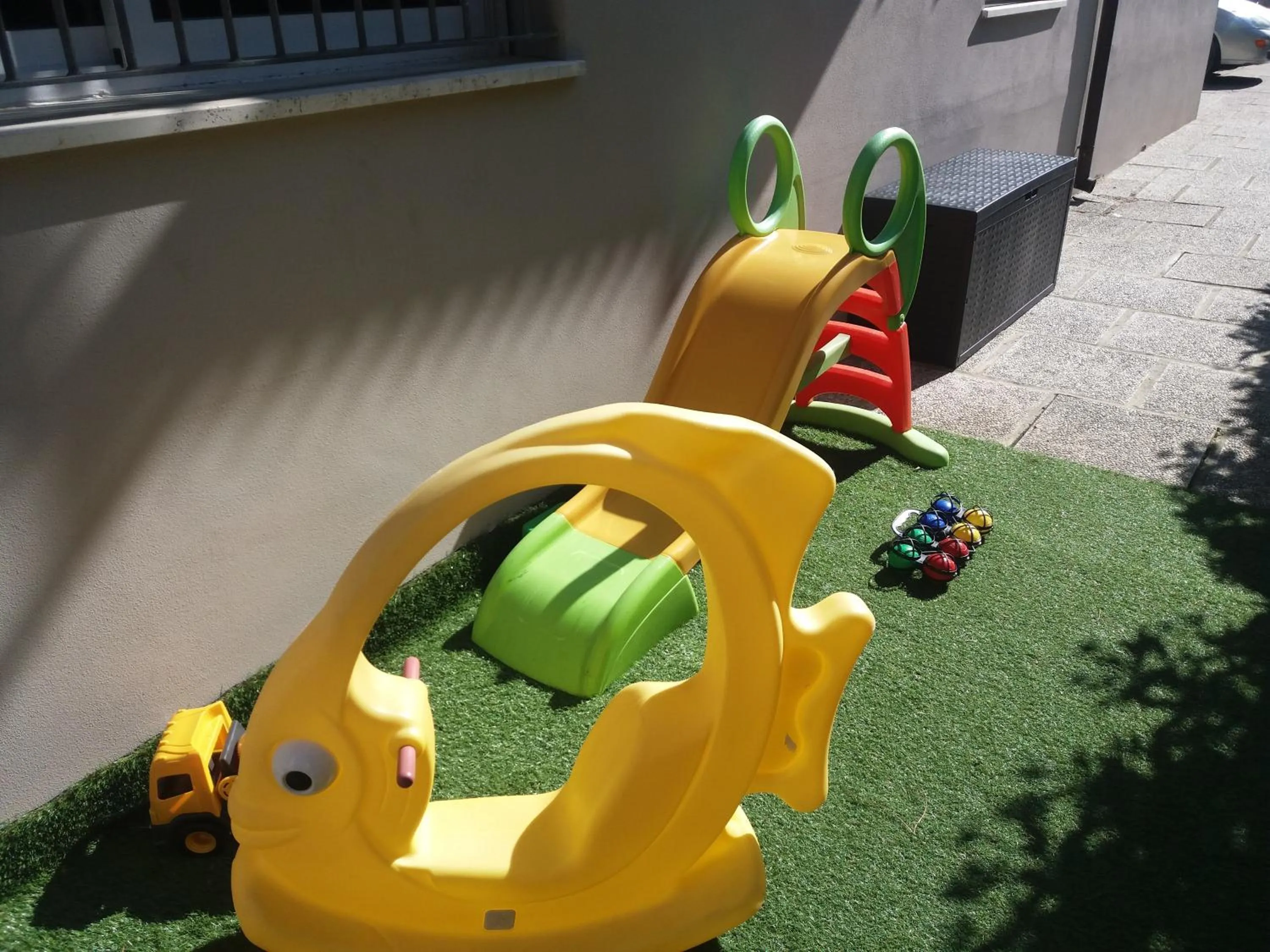 Children play ground in Hotel Costanza