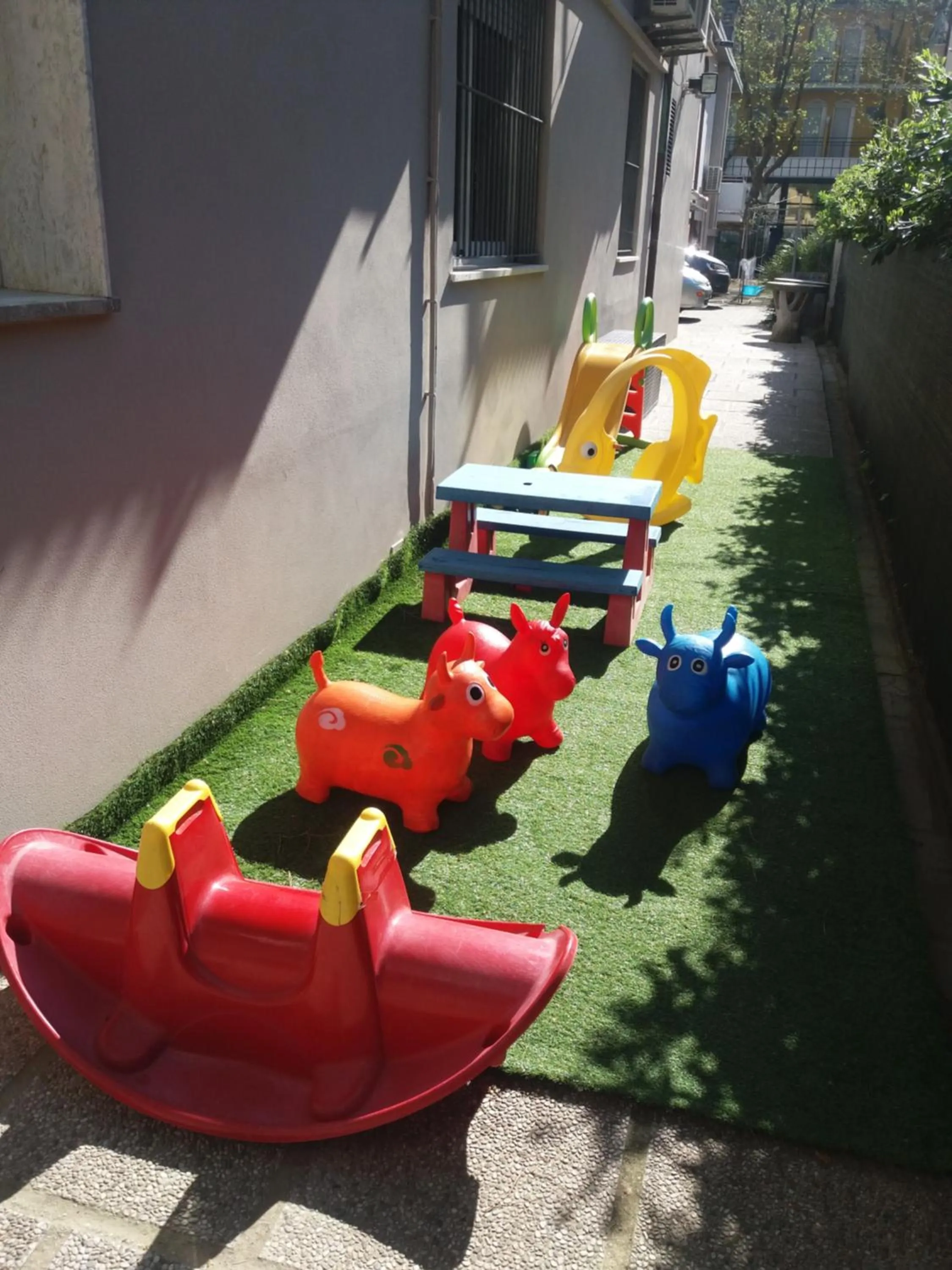 Children play ground in Hotel Costanza