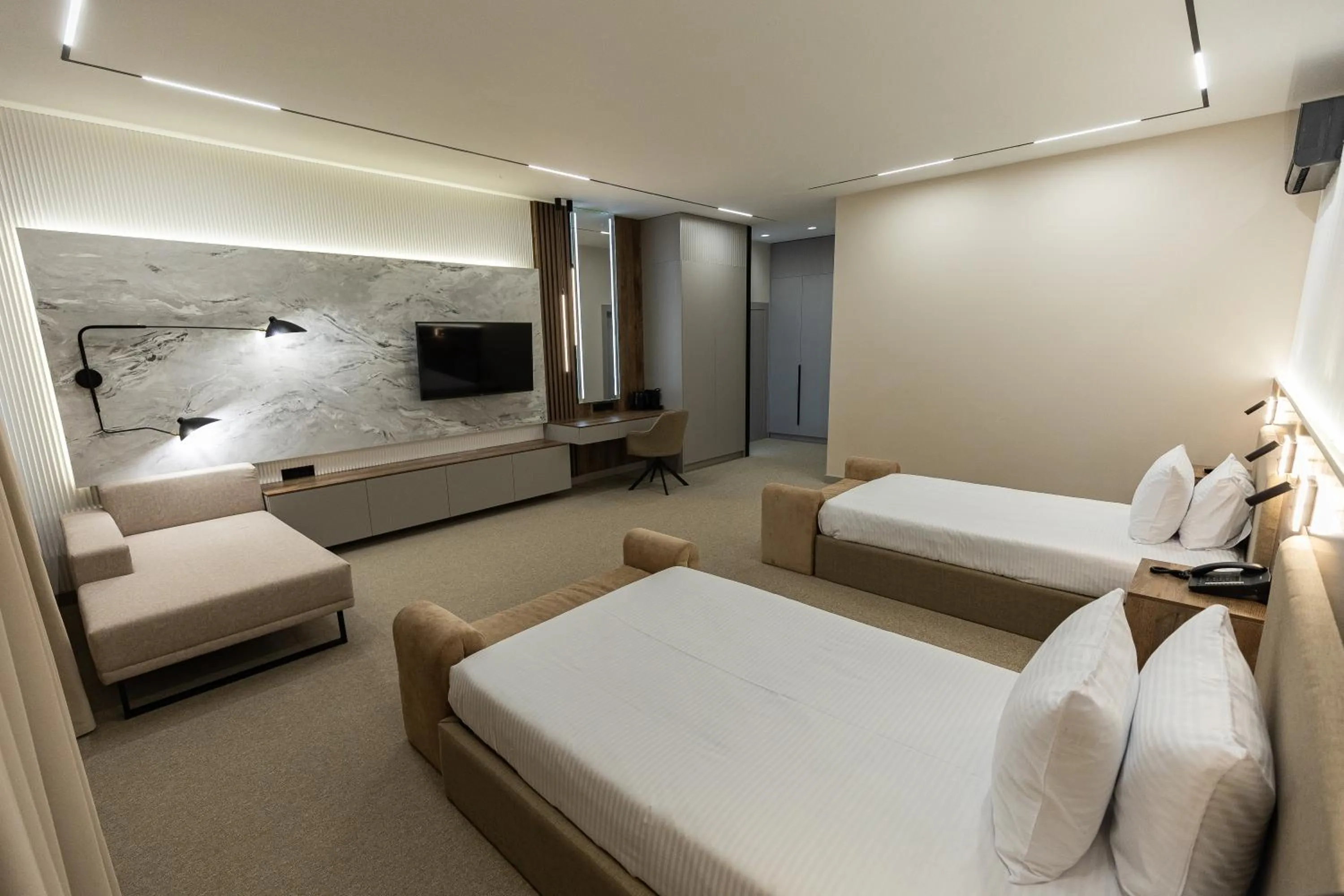 Bed in Amsterdam Hotel Aktobe