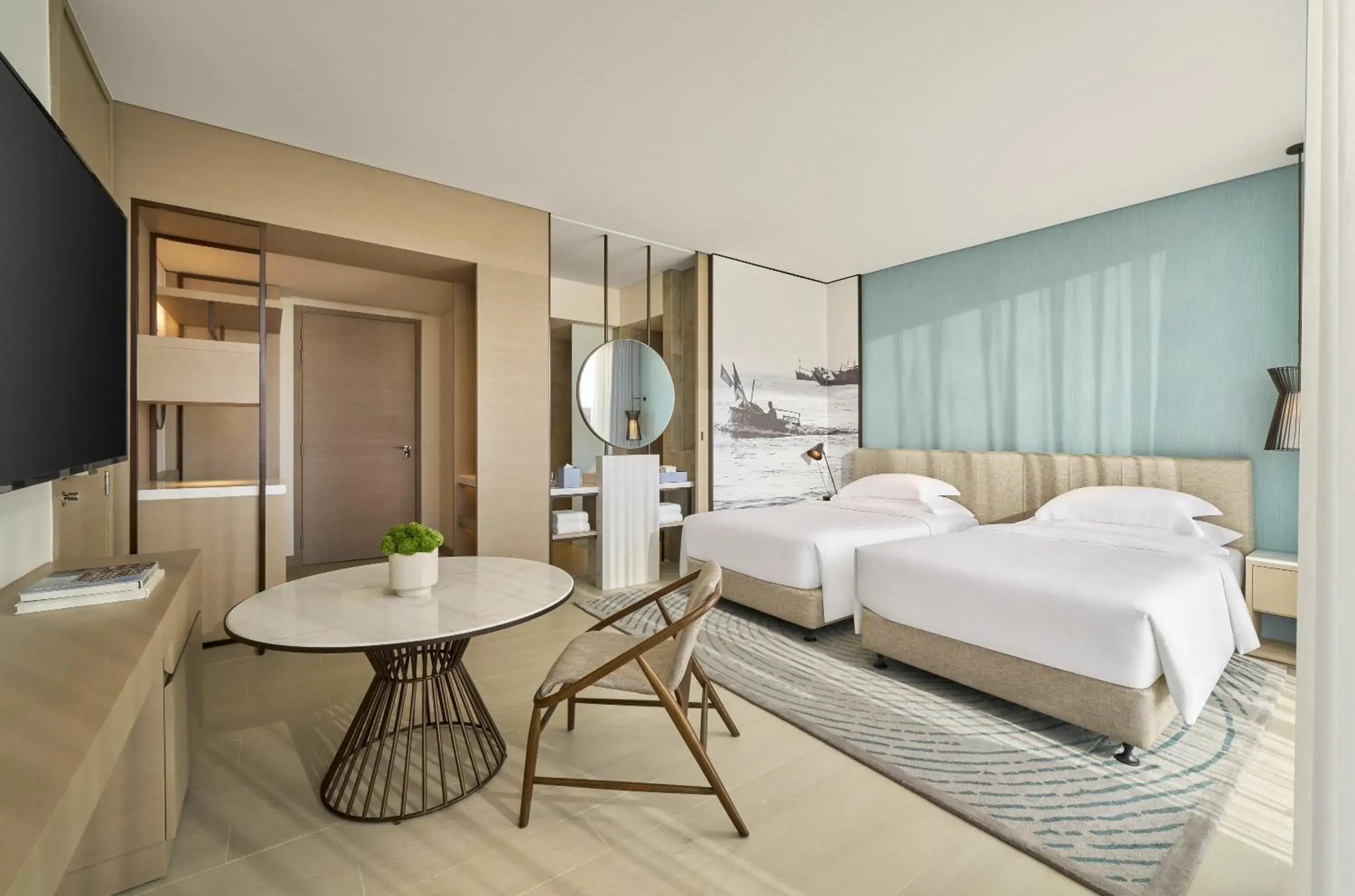 2 Twin Beds in Hyatt Regency Nha Trang 2 Twin Beds in Hyatt Regency Nha Trang