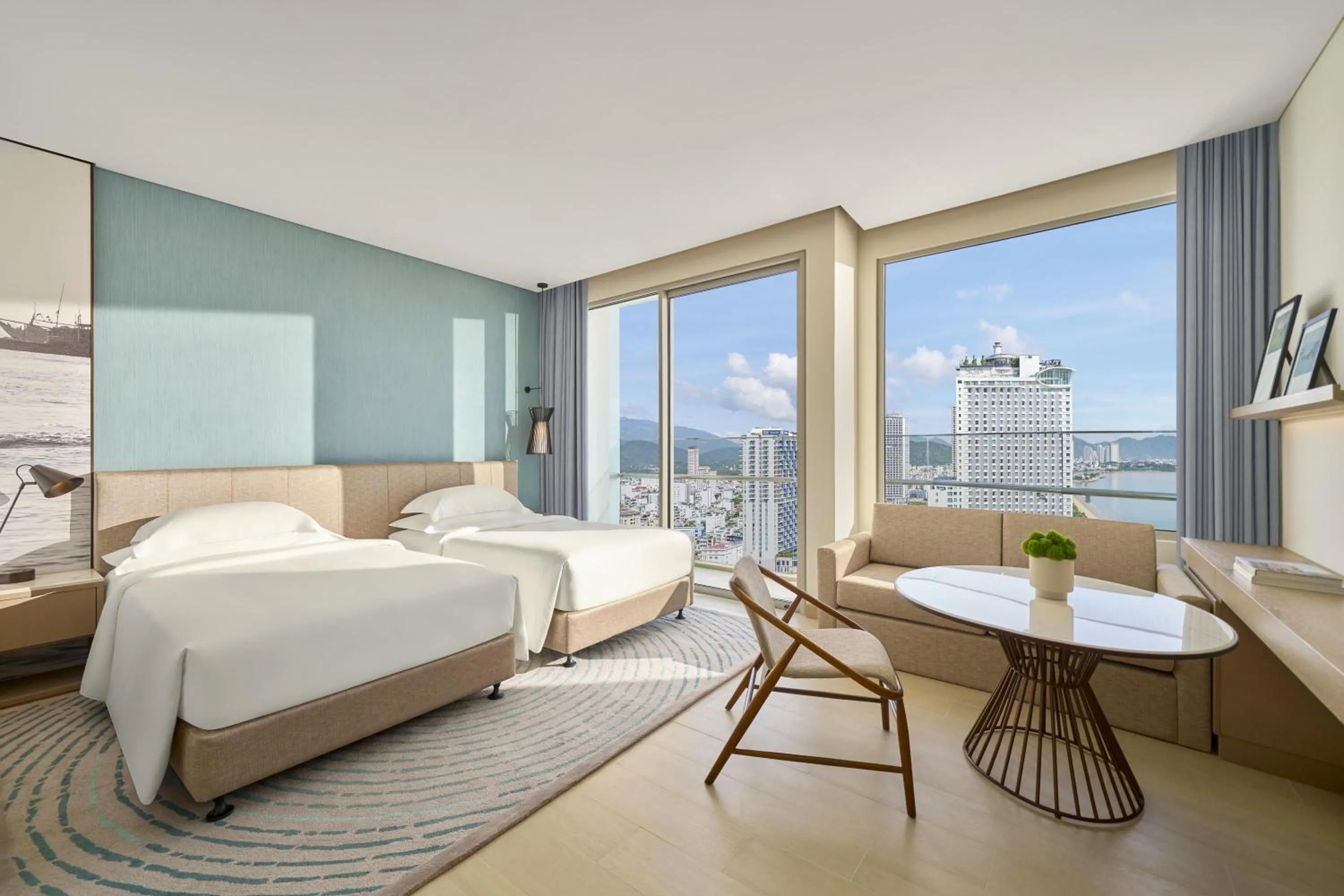 2 Twin Beds in Hyatt Regency Nha Trang