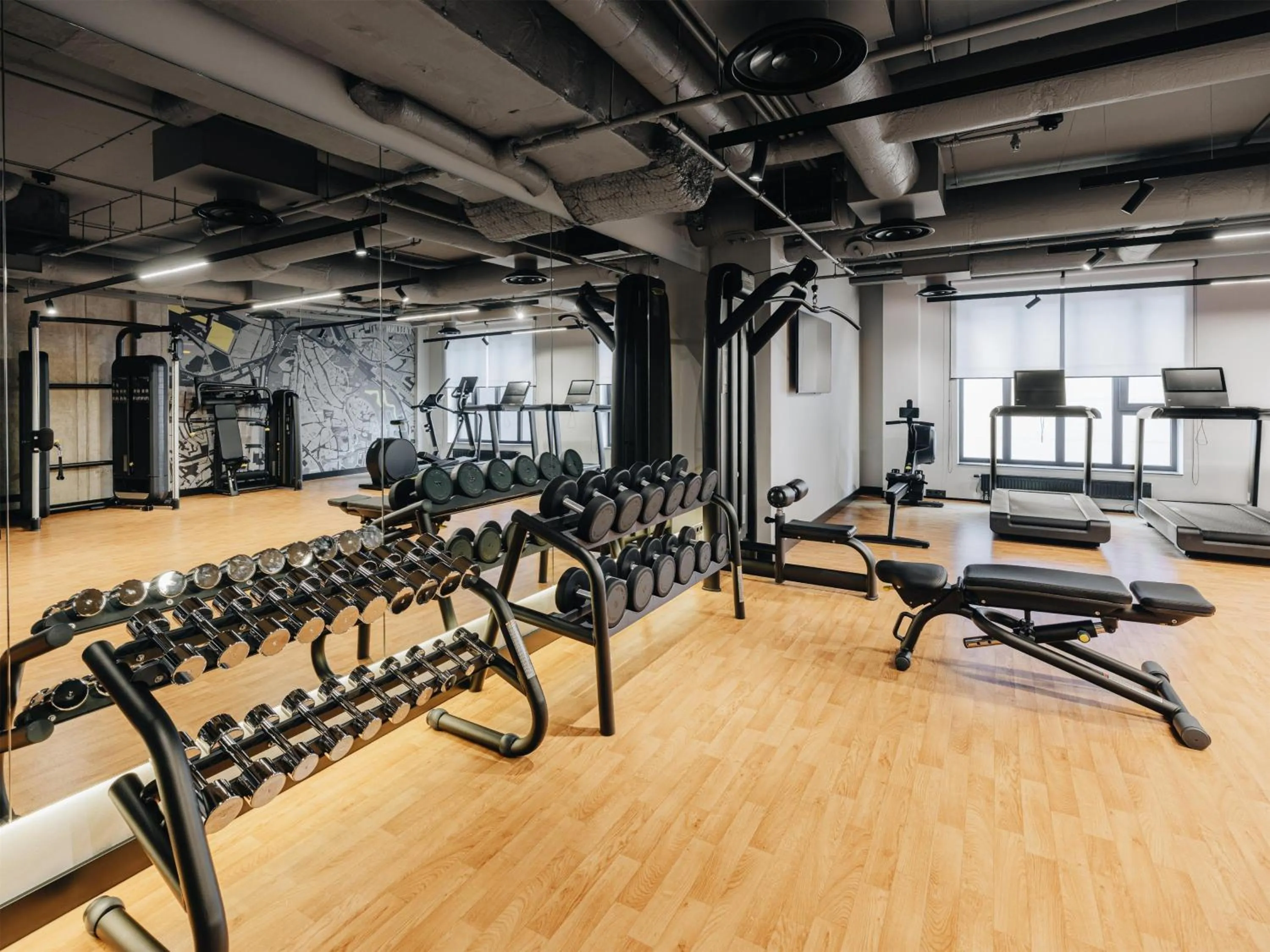 Fitness centre/facilities in Hyatt Place Tallinn