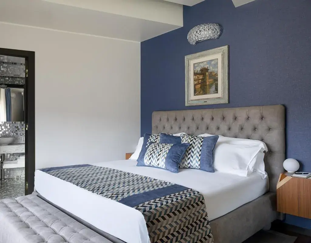 Bed in Villa Lario Resort Mandello Bed in Villa Lario Resort Mandello