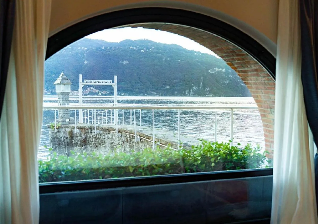 Lake view in Villa Lario Resort Mandello