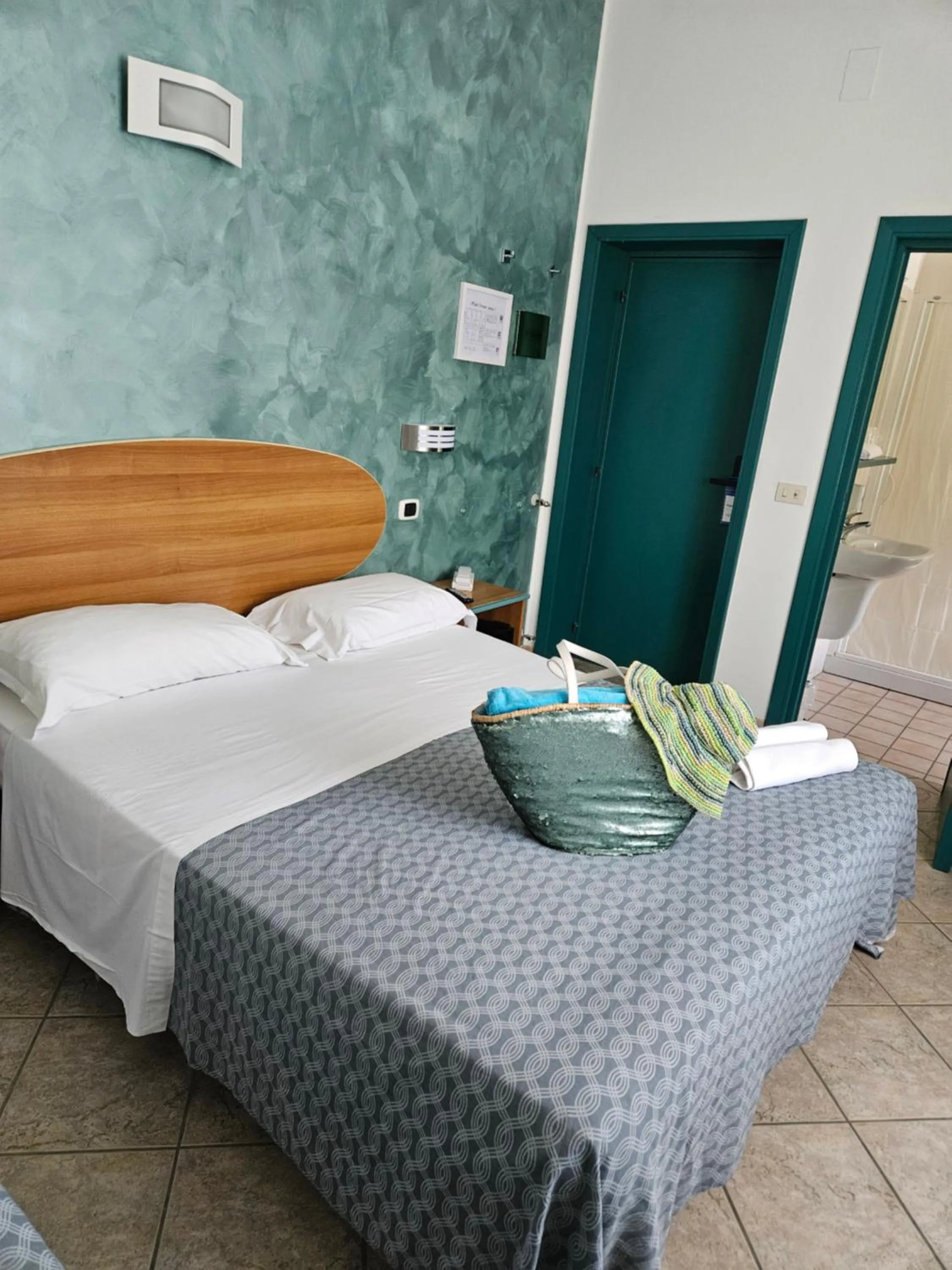 Bedroom, Bed in Hotel Cerrano