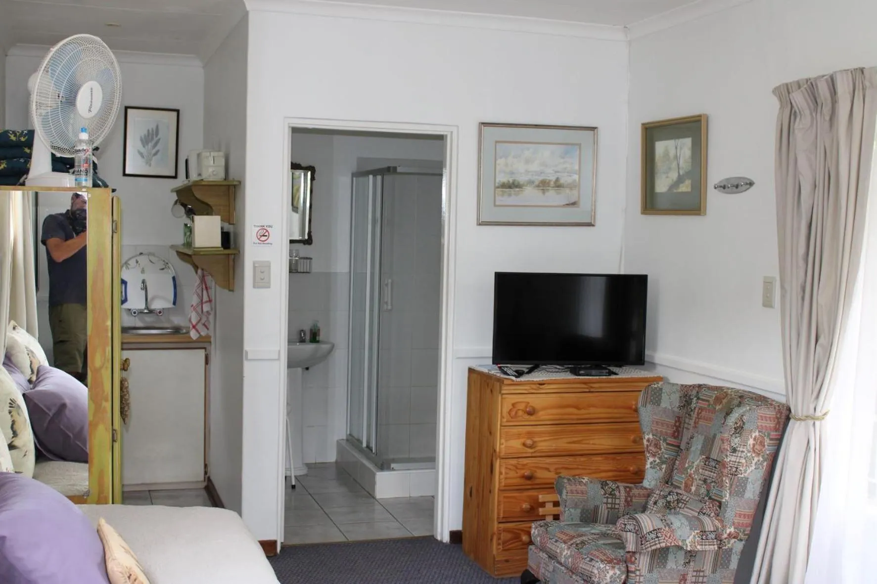 Shower in Rosewood Corner, Clarens